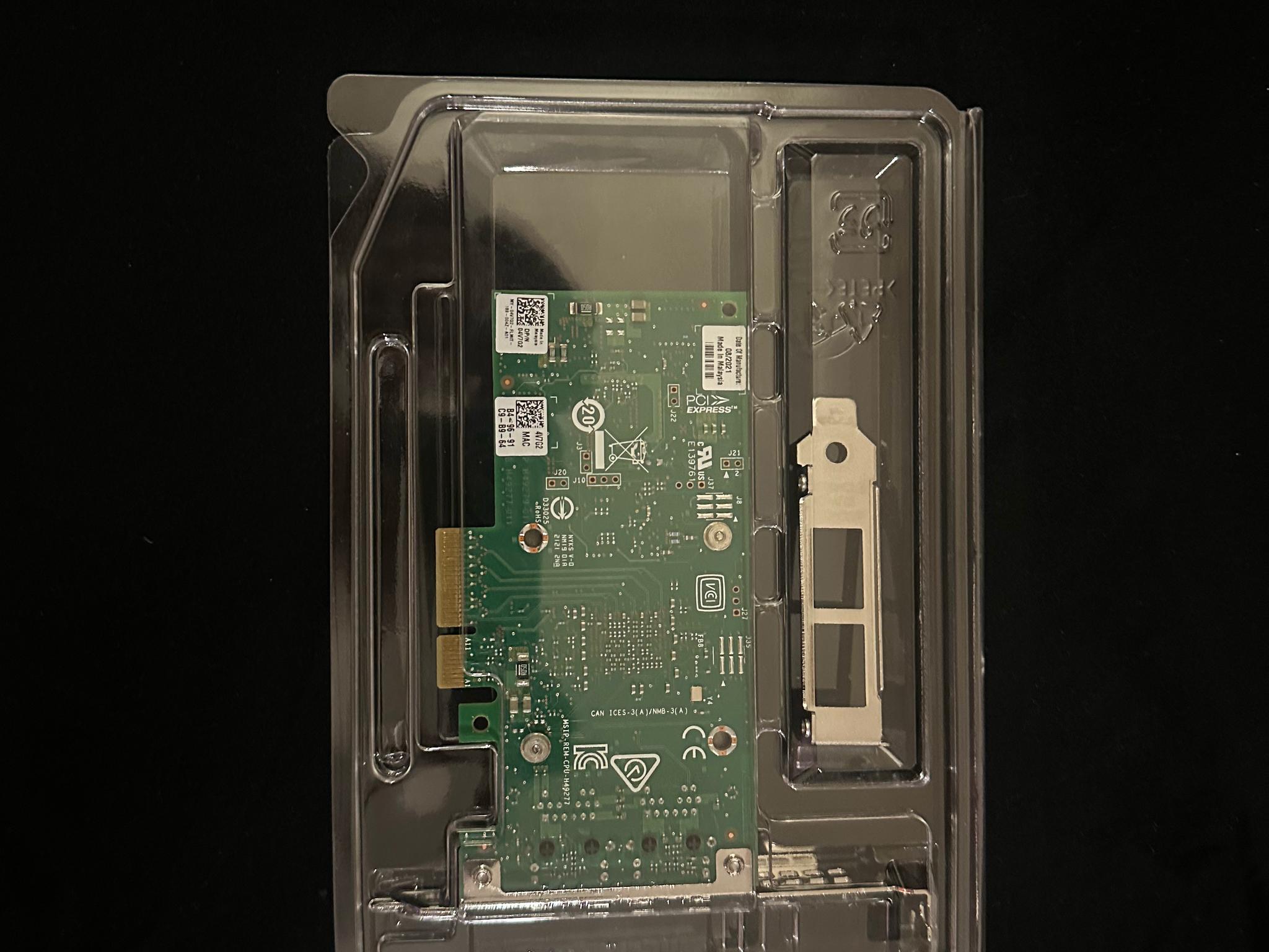 2X Intel X550-T2 Dual-Port Ethernet Converged Network Adapter