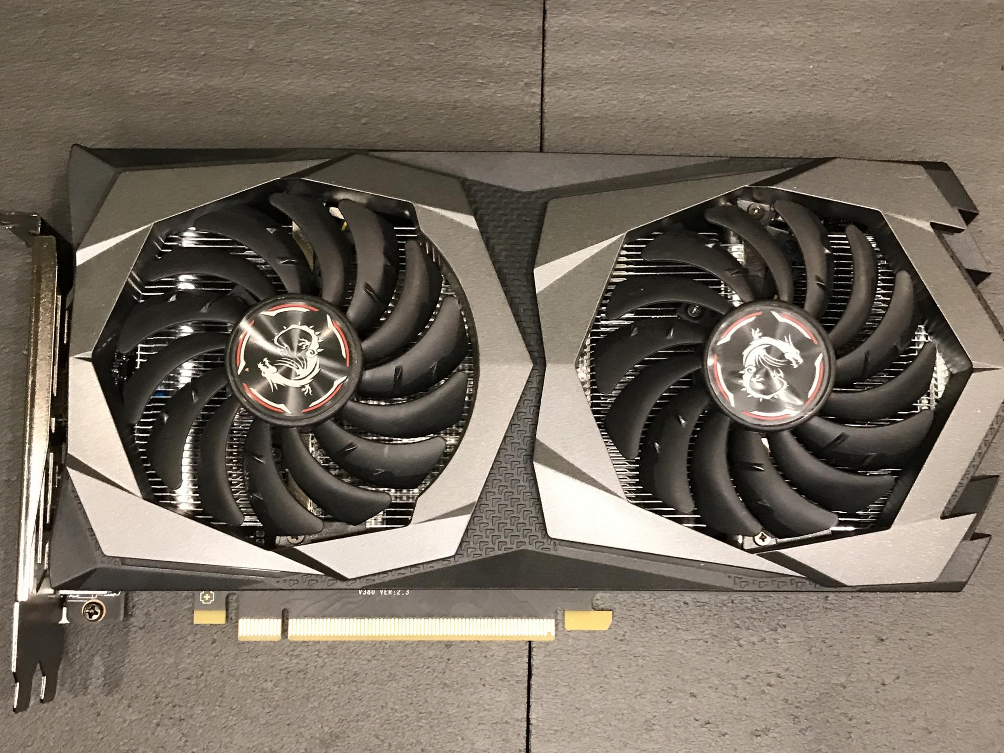 Used MSI GeForce GTX 1650 4 GB *NO BOX*