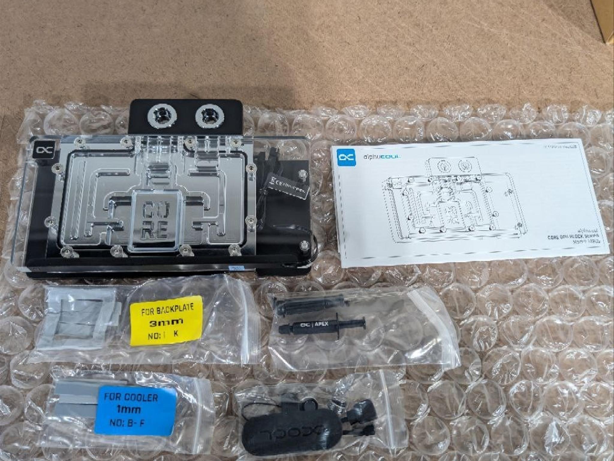 Alphacool Core RX 9070 XT Steel Legend with Backplate (14806)