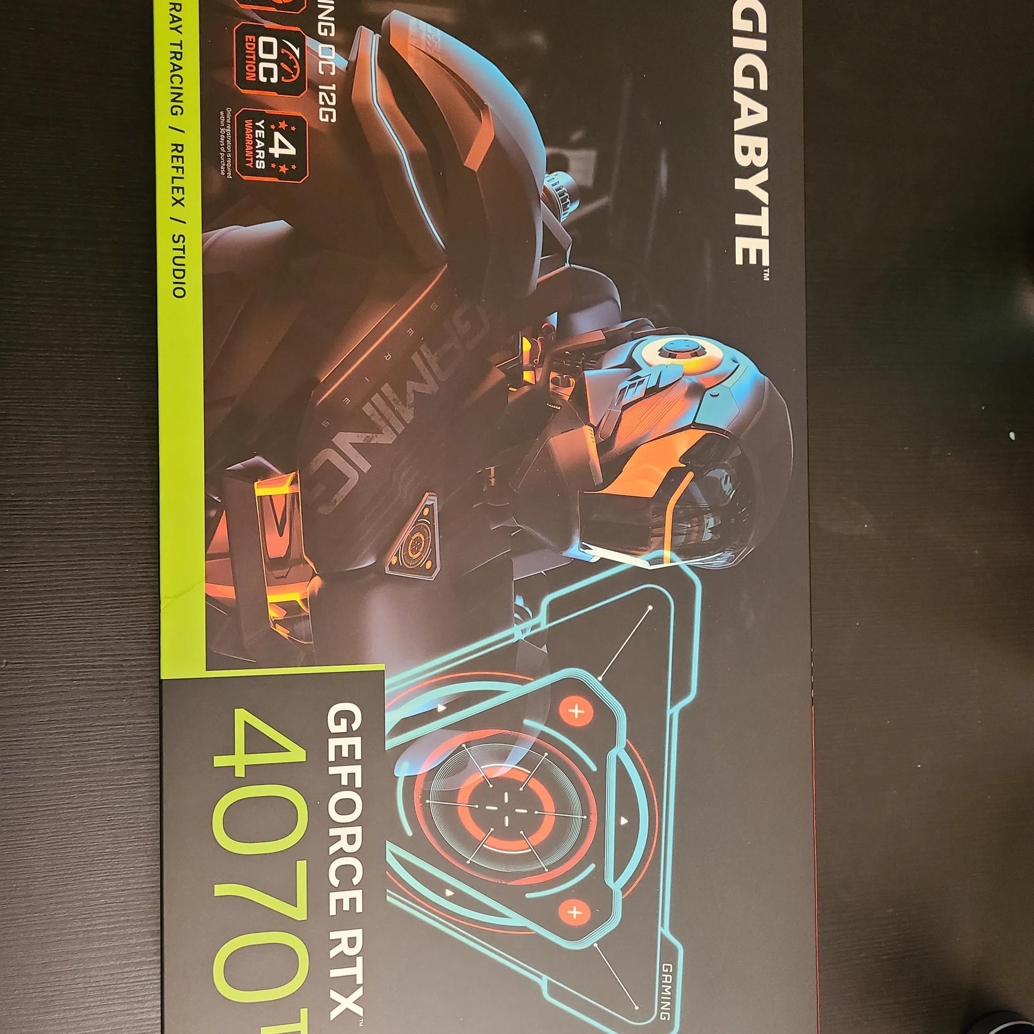 Gigabyte Nvidia 4070 Ti RTX 12GB