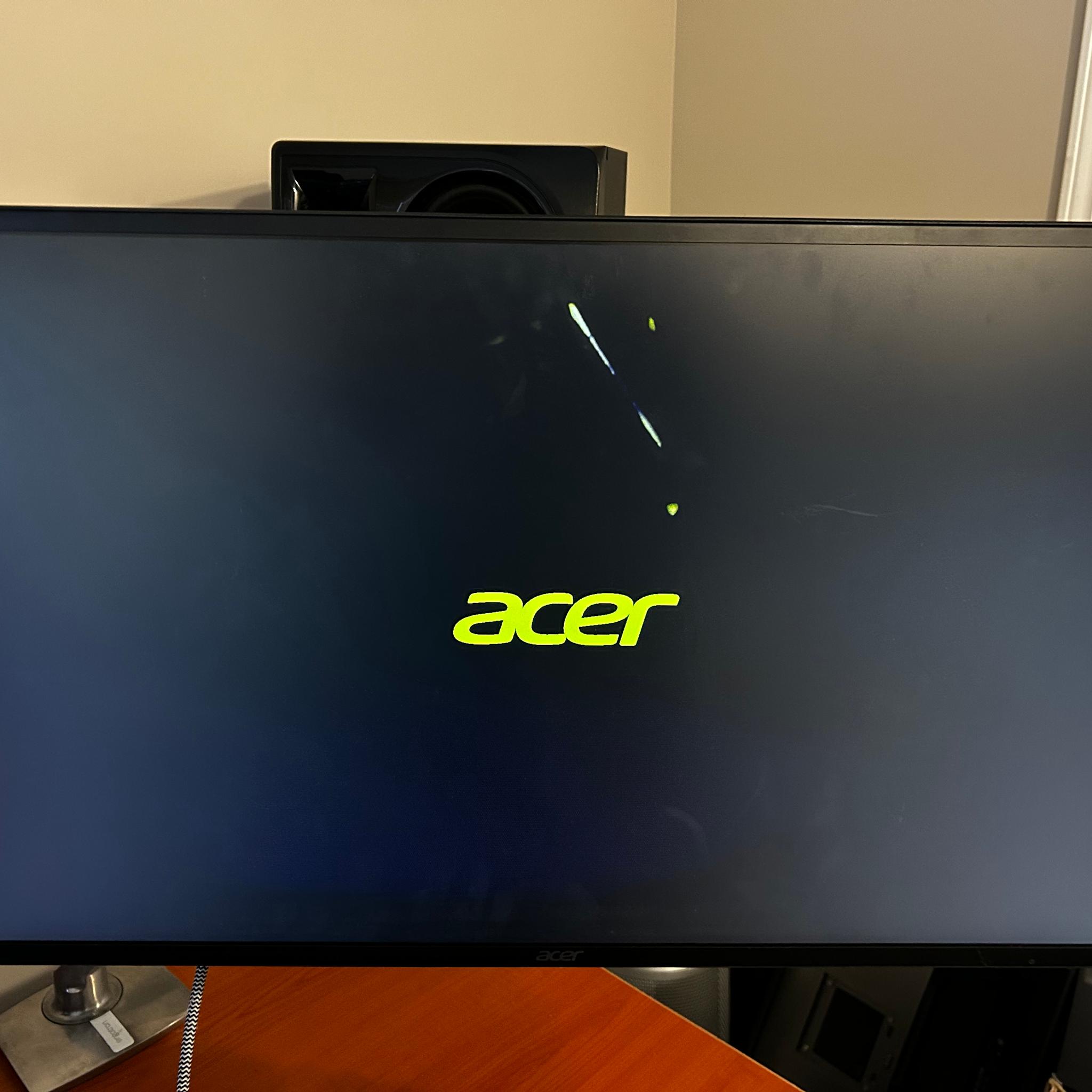 Acer 32" 2K WQHD (2560 x 1440) LED Monitor (EB321HQU Cbidpx) (See Description)