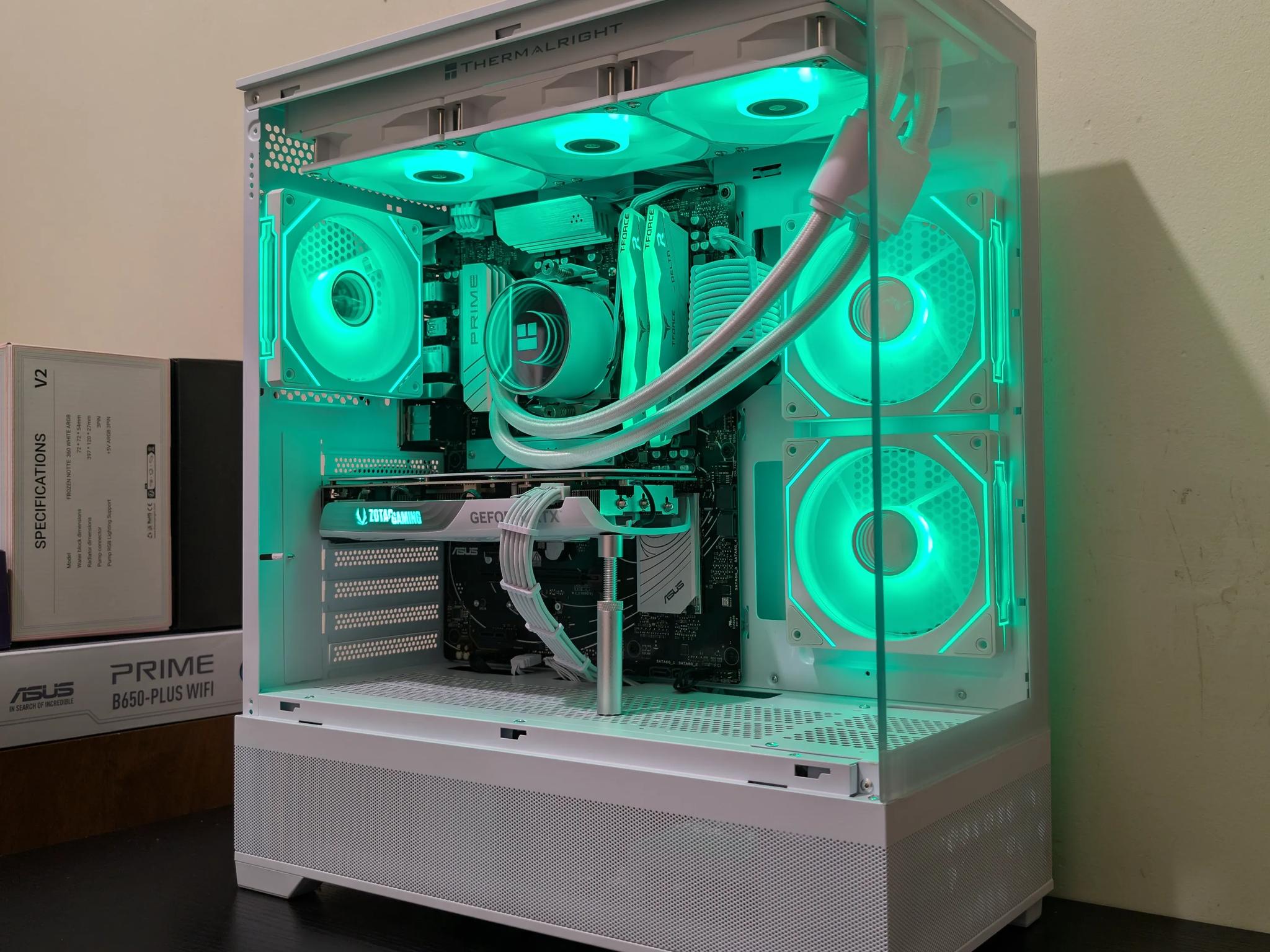 🦢4K Gaming Beast | RTX 4070 Super | Ryzen 7 7700 | 1TB SSD | 32GB RAM | WiFi 6 & Bluetooth🦢