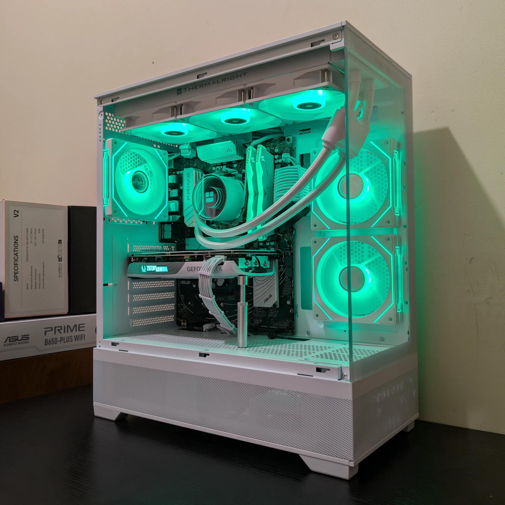 🦢4K Gaming Beast | RTX 4070 Super | Ryzen 7 7700 | 1TB SSD | 32GB RAM | WiFi 6 & Bluetooth🦢