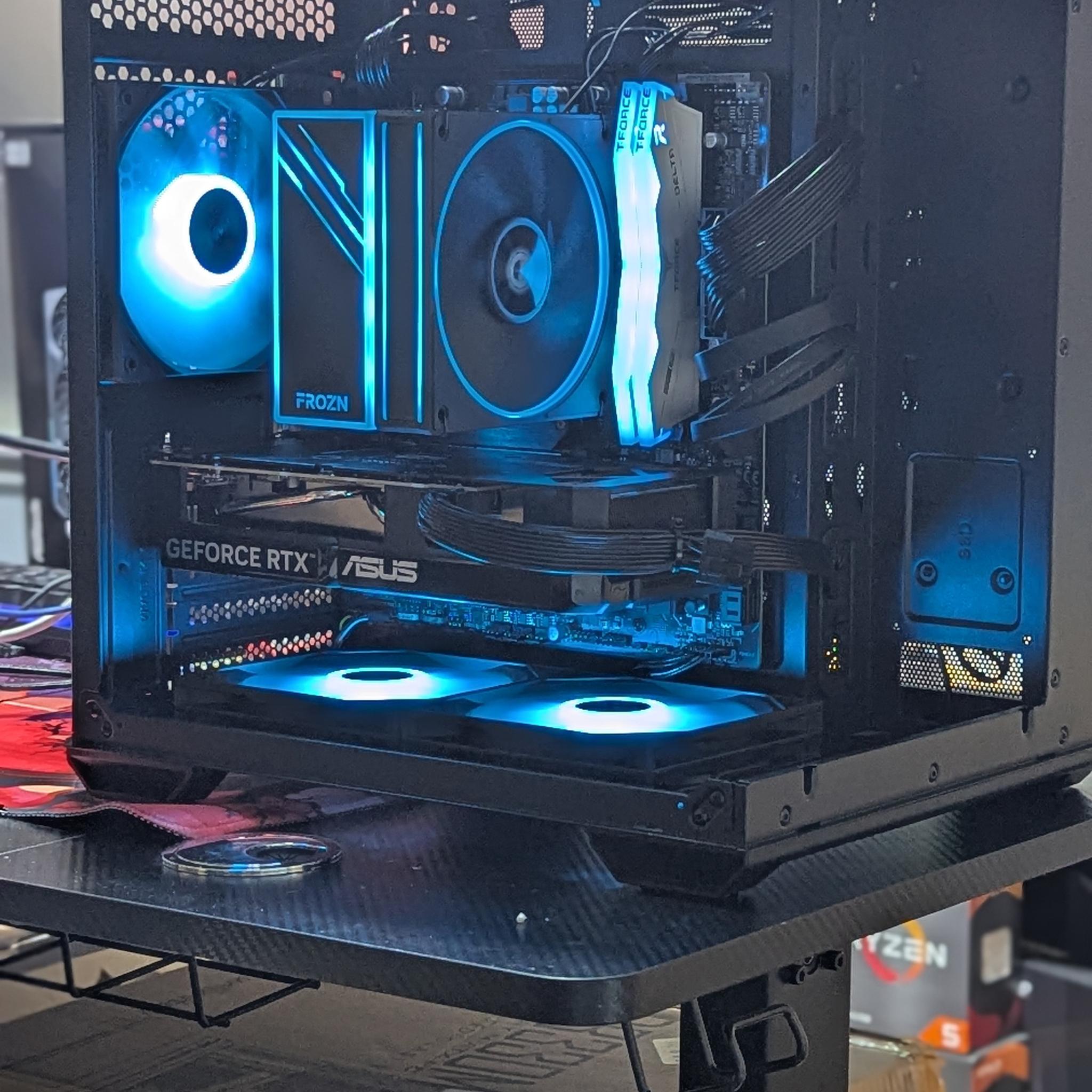 Gaming PC|AMD Ryzen 5 7600| NVIDIA RTX 5060|1 TB NVME SSD M.2|16 GB DDR5 6000|Windows 11 Home Active