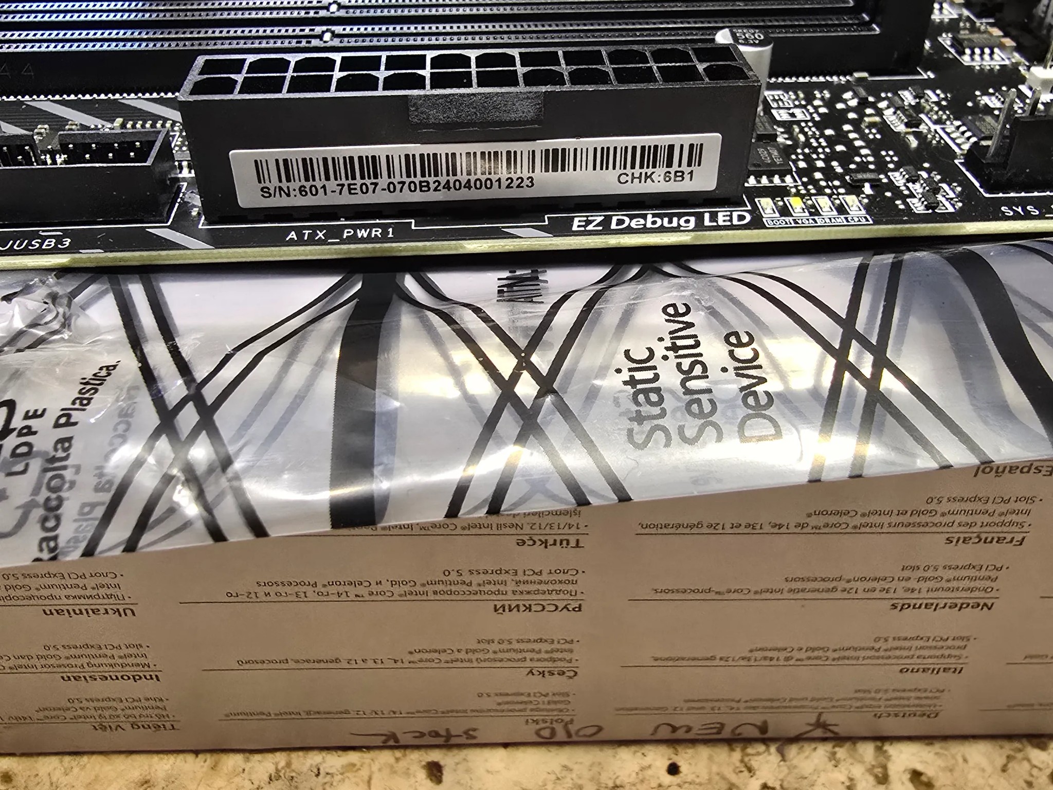 MSI PRO Z790-A MAX WIFI Motherboard Z 790 LGA1700 1700