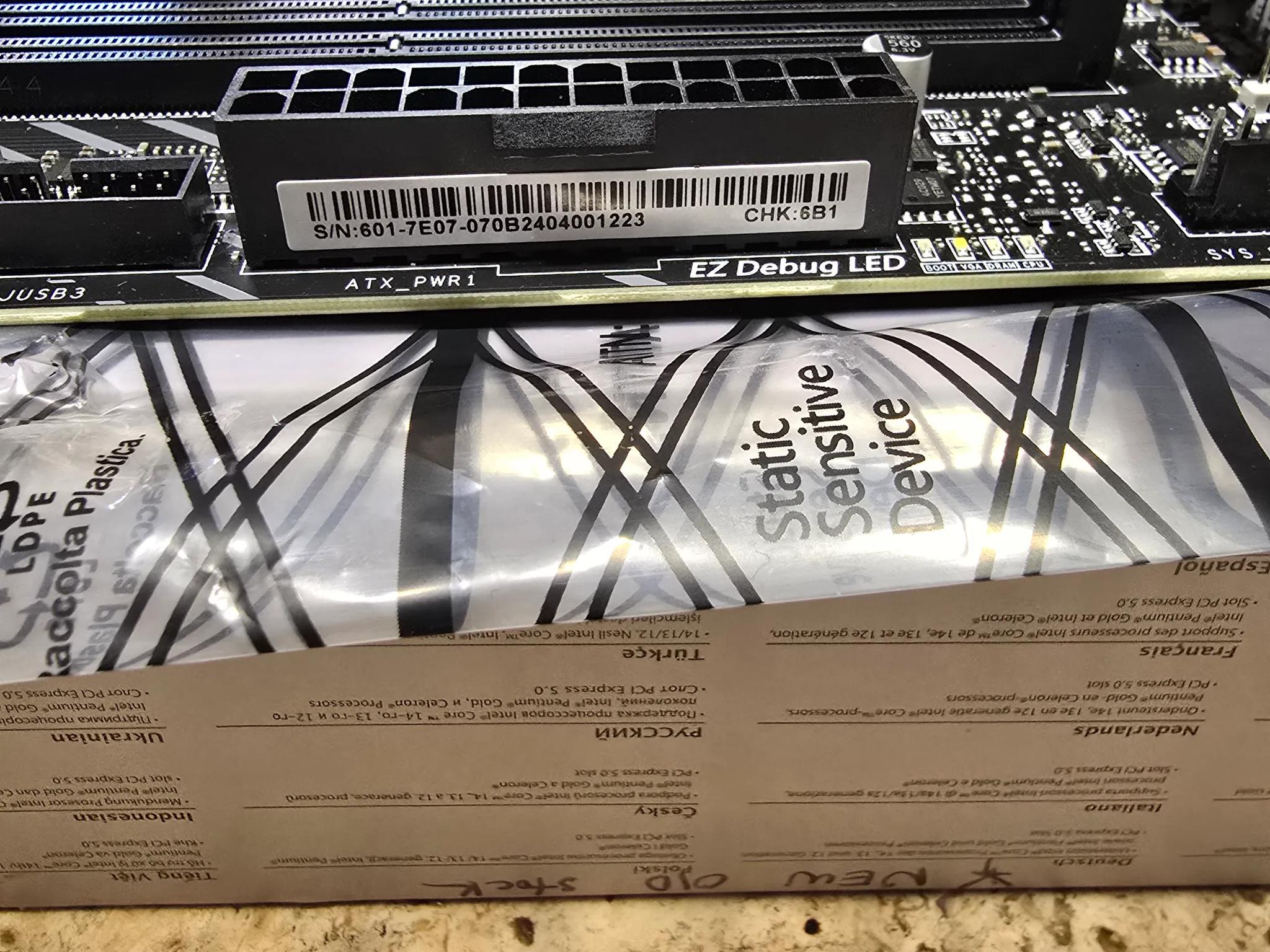 MSI PRO Z790-A MAX WIFI Motherboard Z 790 LGA1700 1700