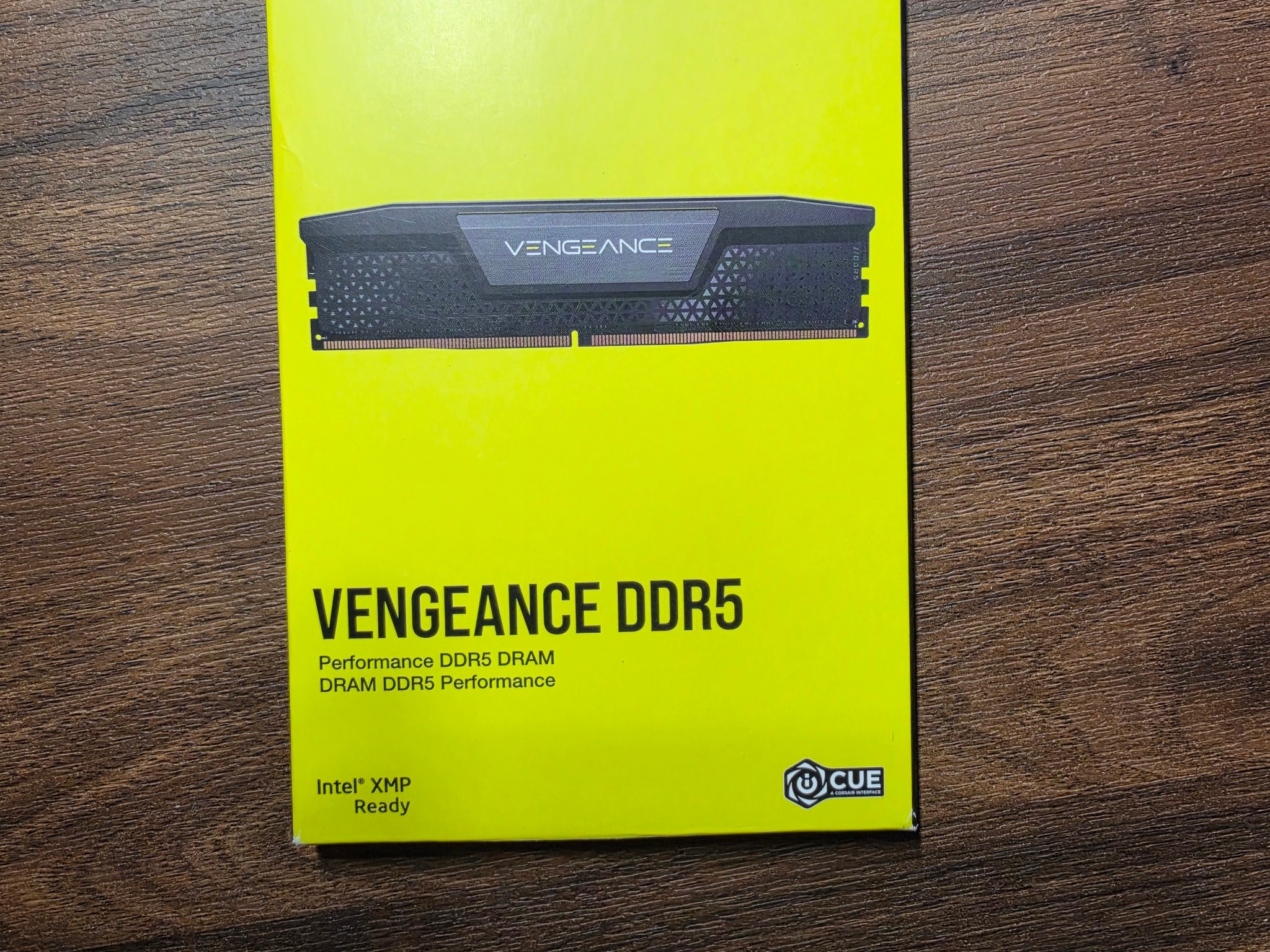 VENGEANCE 32GB (2x16GB) DDR5 DRAM 6000MT/s CL40 Memory Kit — Black