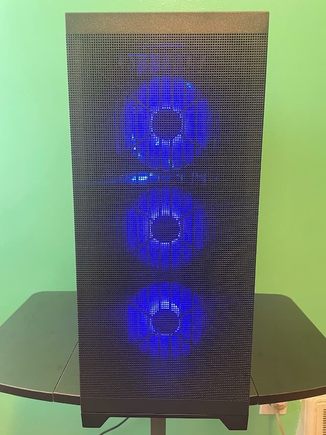 MESH Blue Gaming PC| Intel i5 / Amd RX580 / 8GB / 128GB SSD +500GB Win 10 Pro WiFi