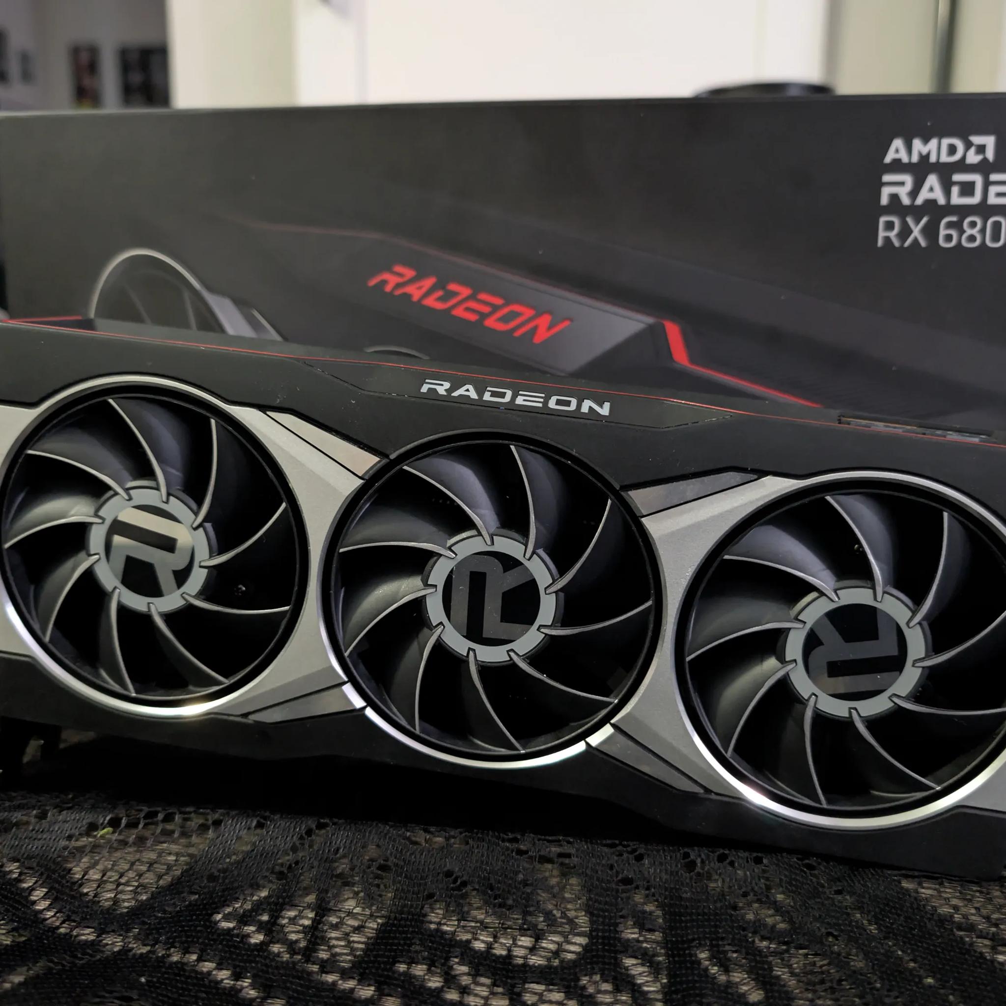 AMD Radeon RX 6800XT 16GB in Original Packaging with extra PhaseSheet PTM