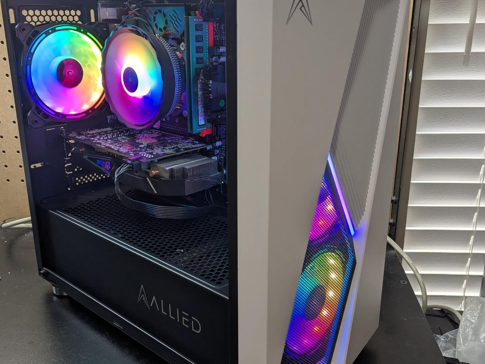120 FPS Fortnite | 180 Day Warranty | 8 Core Xeon, RX 570 8GB, 32GB RAM, 512GB SSD, Win11, Wifi, RGB