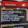 Z370 AORUS Gaming 5 (Wifi) with Intel I7-8700k