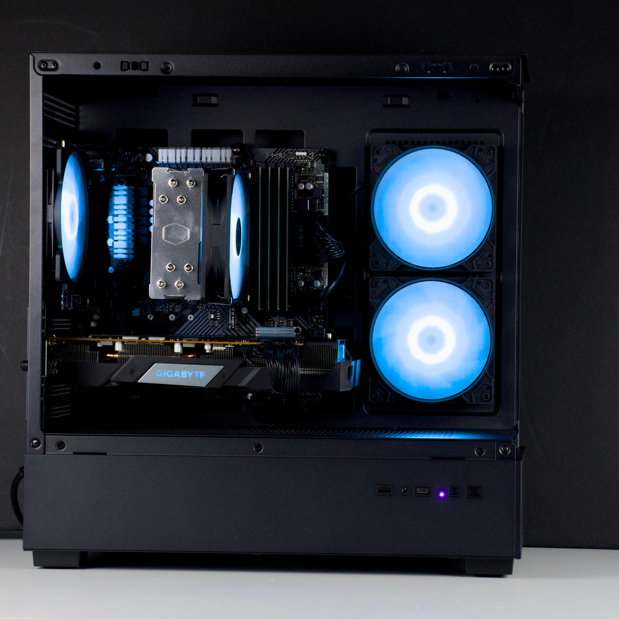 🟥⬛ Gaming PC – RX 5700XT, Ryzen 5 3600, 16GB RAM, 1TB SSD - WiFi, BlueTooth ⬛🟥