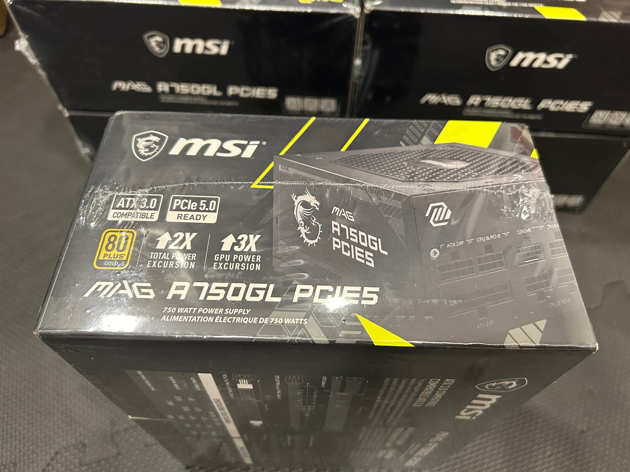 MSI MAG A750GL 80 Plus Gold / SAME DAY SHIPPING