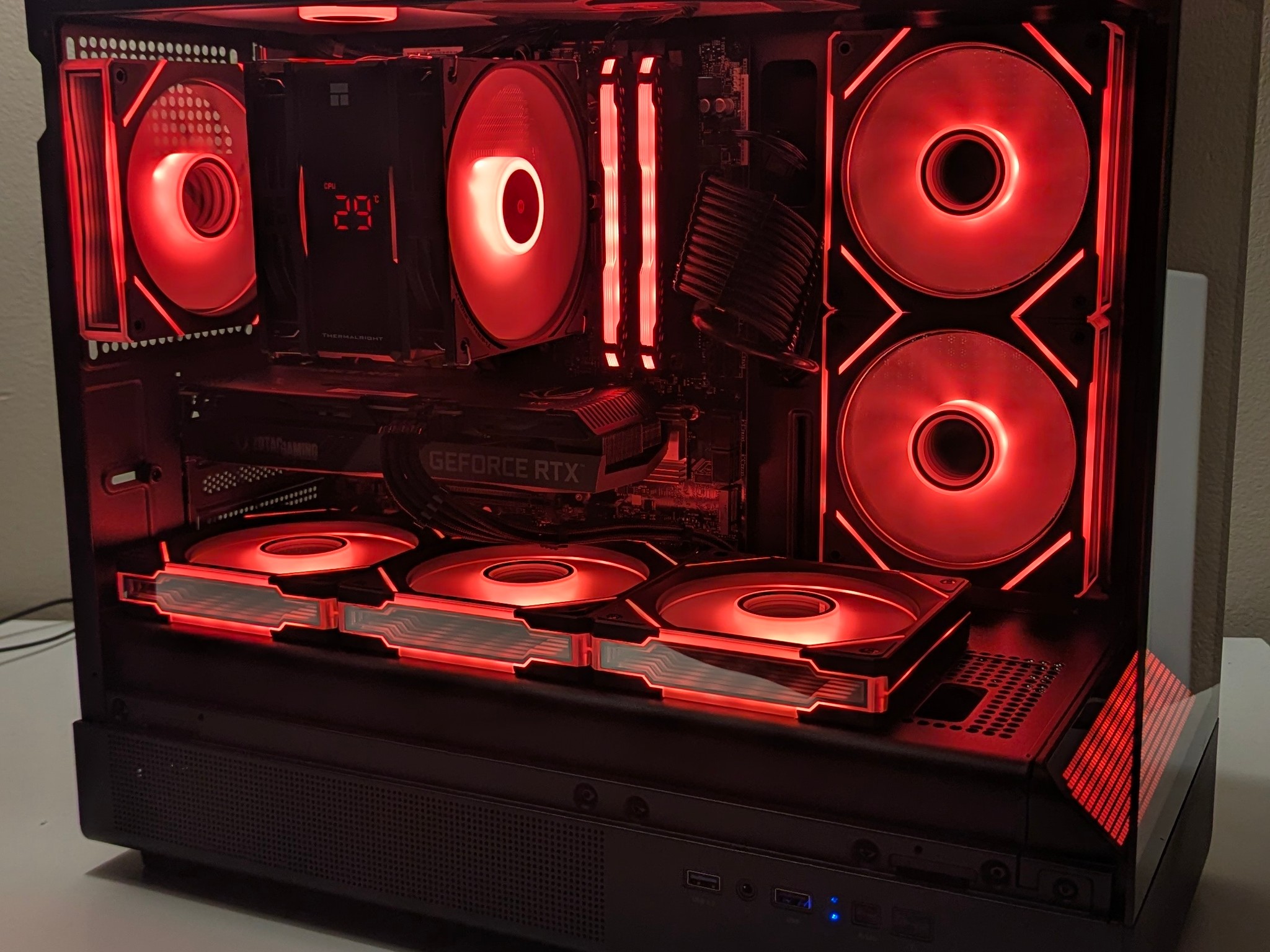 Budget Gaming PC |RTX 3060 ti | Ryzen 5700X | 32GB DDR4| 1TB M.2 SSD| Fresh Build