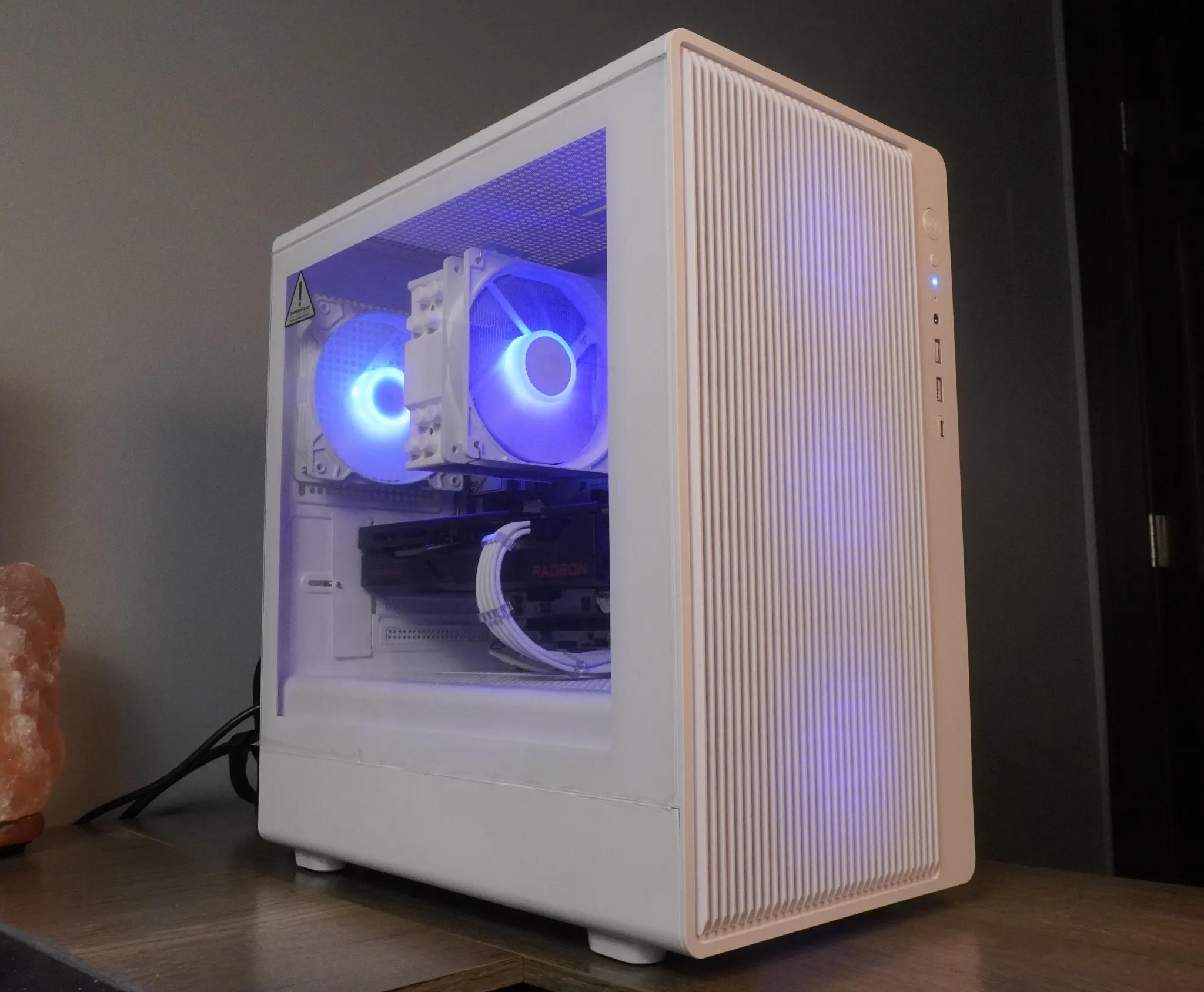 🤍ALL WHITE🤍 Price To Performance 💪 🧡RX 6600XT 🧡 Ryzen 5 5600 | 32GB | 1TB | WIN ACTIVATED
