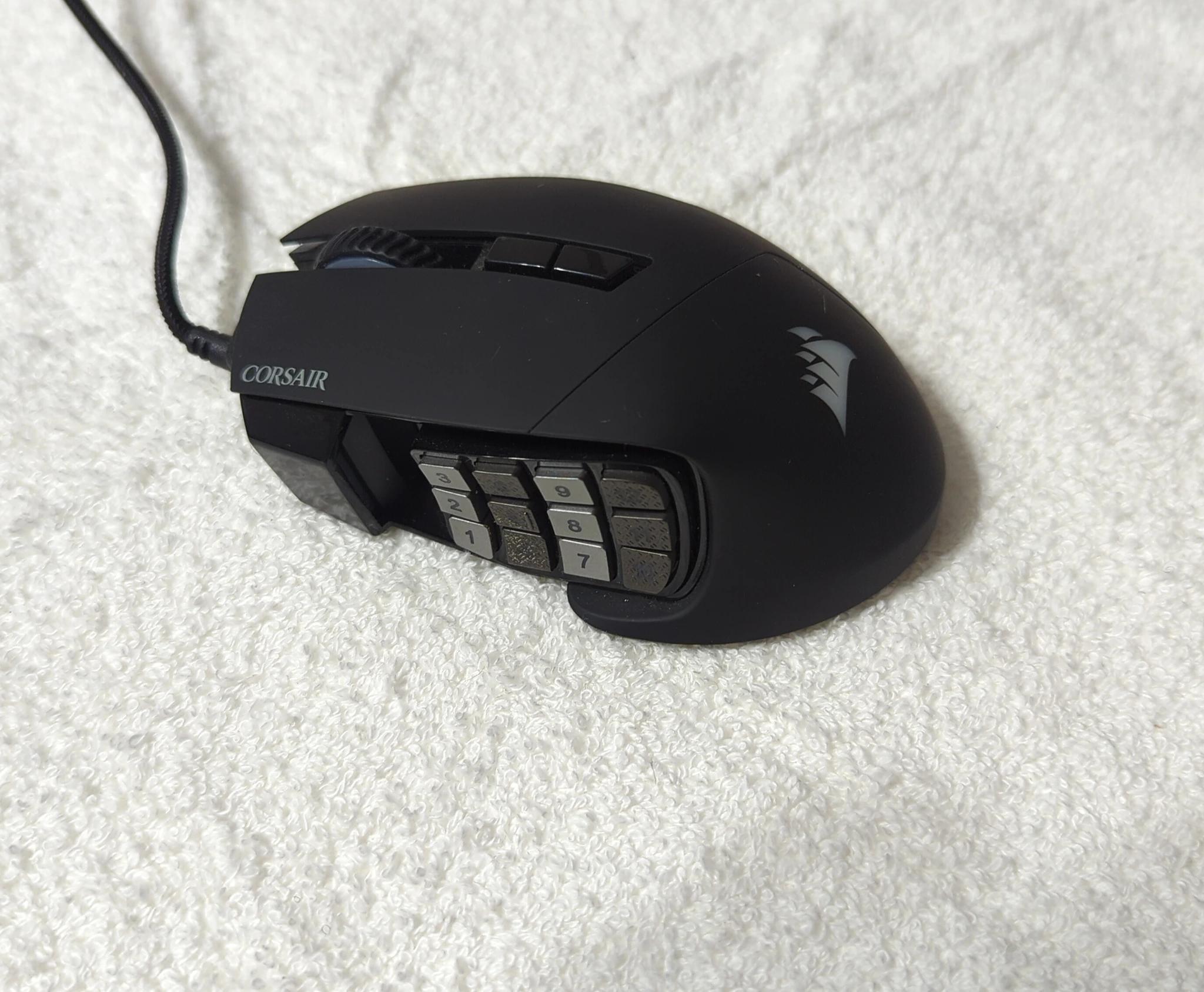 Corsair Scimitar Pro RGB mouse in great condition!