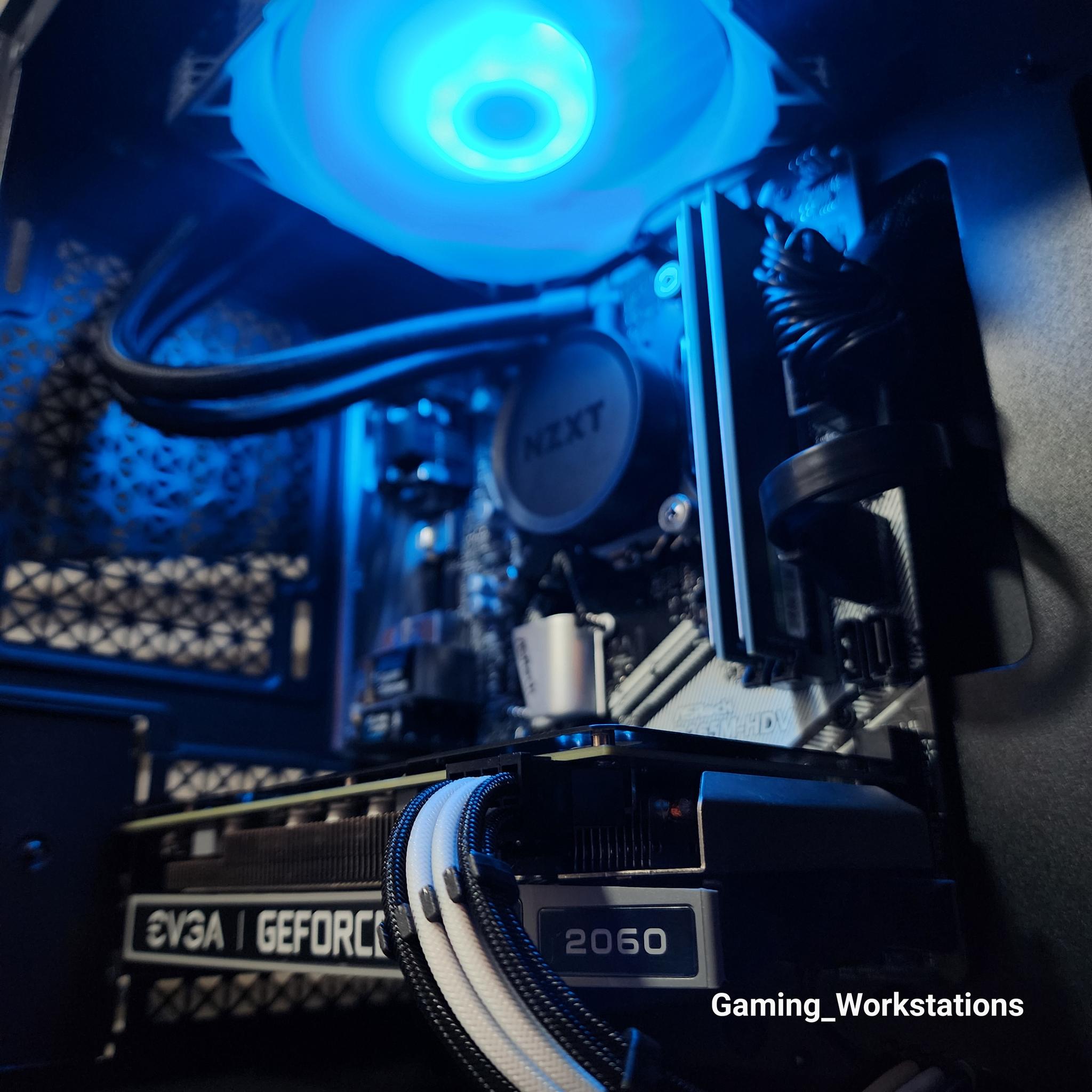 🖤💙🖤 Intel Core i5 8500 // EVGA GeForce RTX 2060 6GB // Silicon Power 16GB 3200MHz