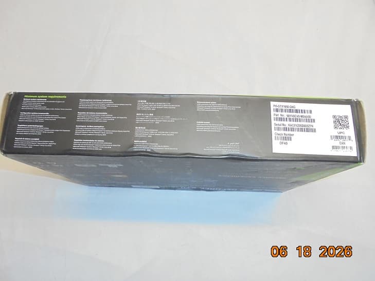 ASUS PHOENIX GTX 1650 OC/PH-GTX1650-O4G/Like New Open Box Condition