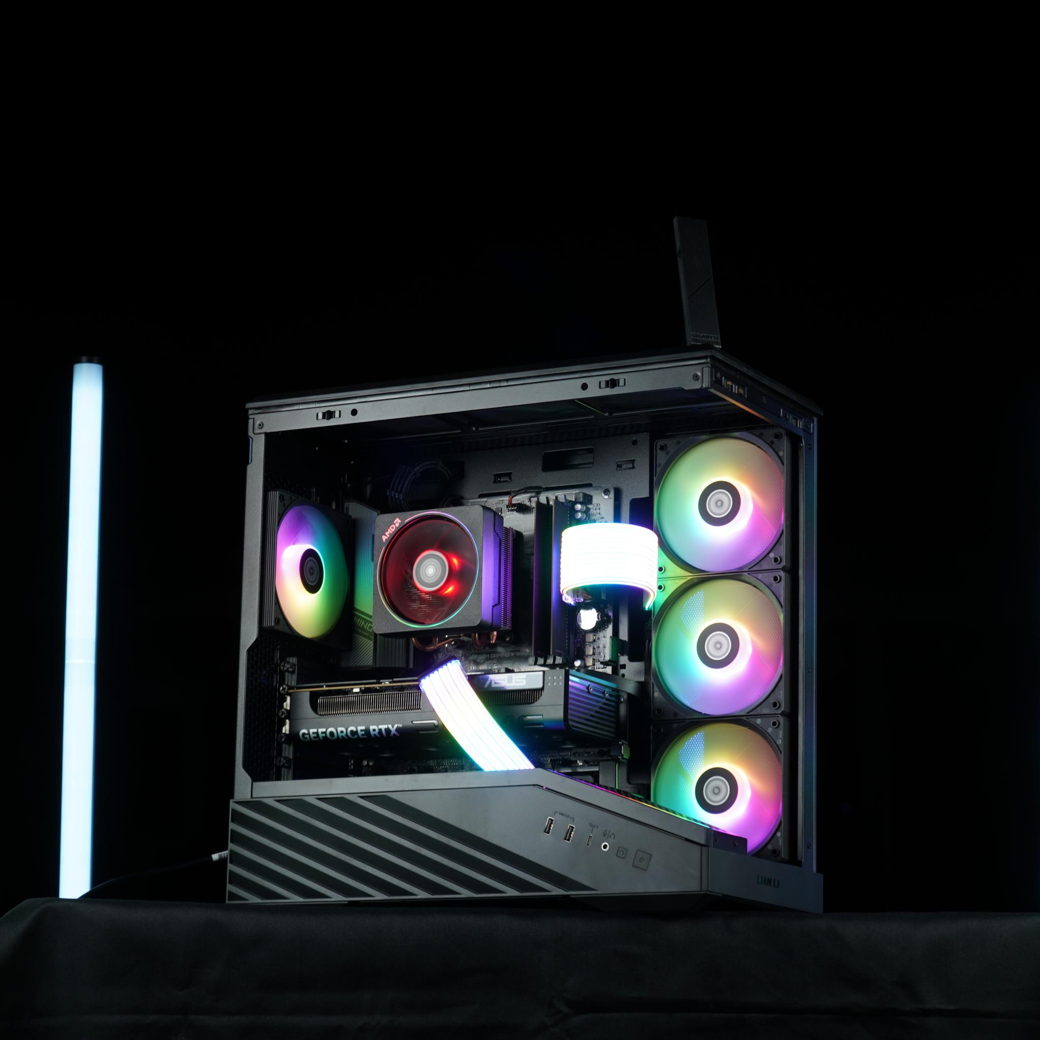 🖤🐦‍⬛⚫ DEAR BRUCE V2 - RTX 5050 | Ryzen 5 | 16GB DDR5 | 1TB M.2 NVME ⚫◼️🦇