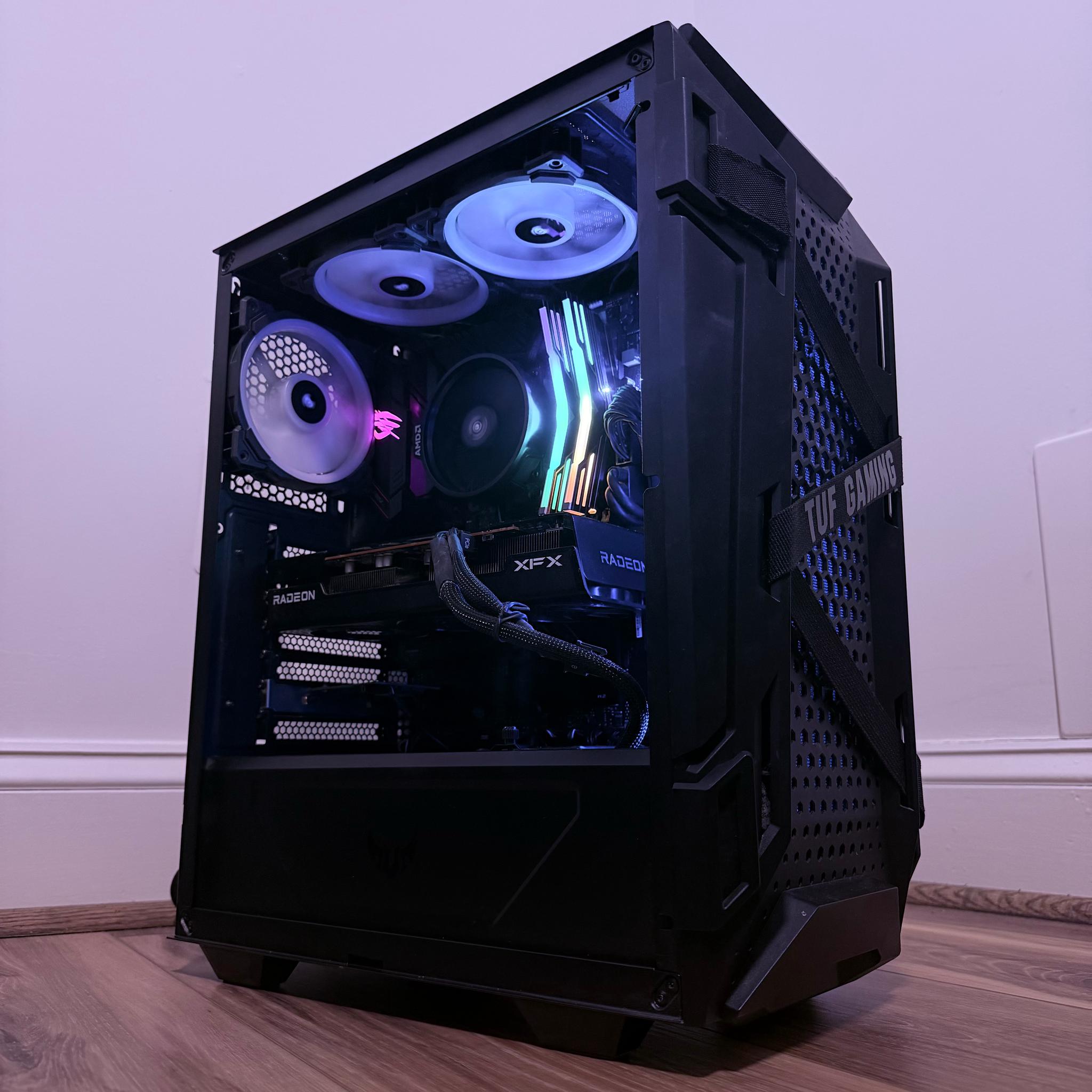 🔥🪖"War Machine"🪖🔥 | 1080/1440p Gaming | Ryzen 5 5600X | RX 6600xt | 16gb Ram | 1TB | WiFi