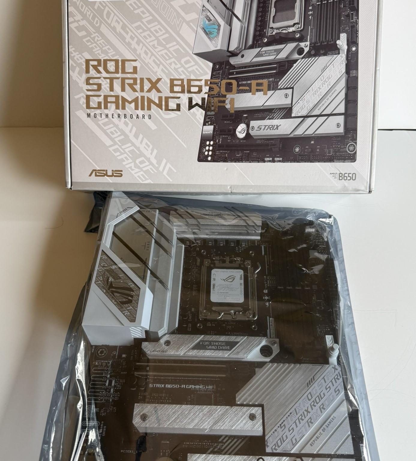 ASUS ROG Strix B650-A Gaming Wi-Fi DDR5 Socket AM5 AMD ATX Gaming Motherboard