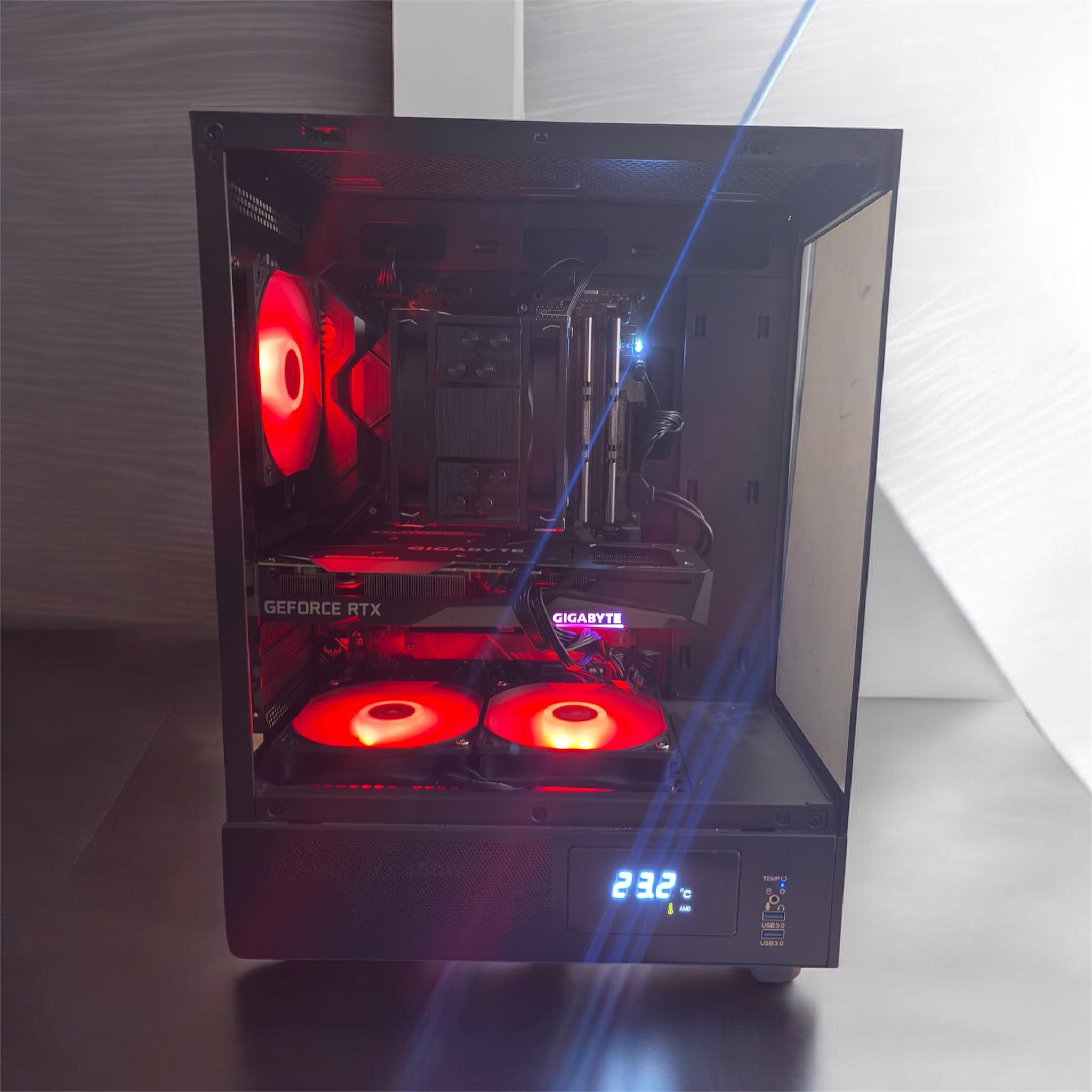 GeForce RTX 3060 Ti Custom Gaming PC - Ryzen 5 5600X, 16GB RAM (3200mhz)