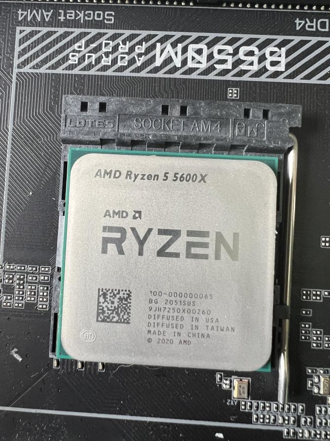 AMD 5600x / 16GB RAM / B550M Pro P