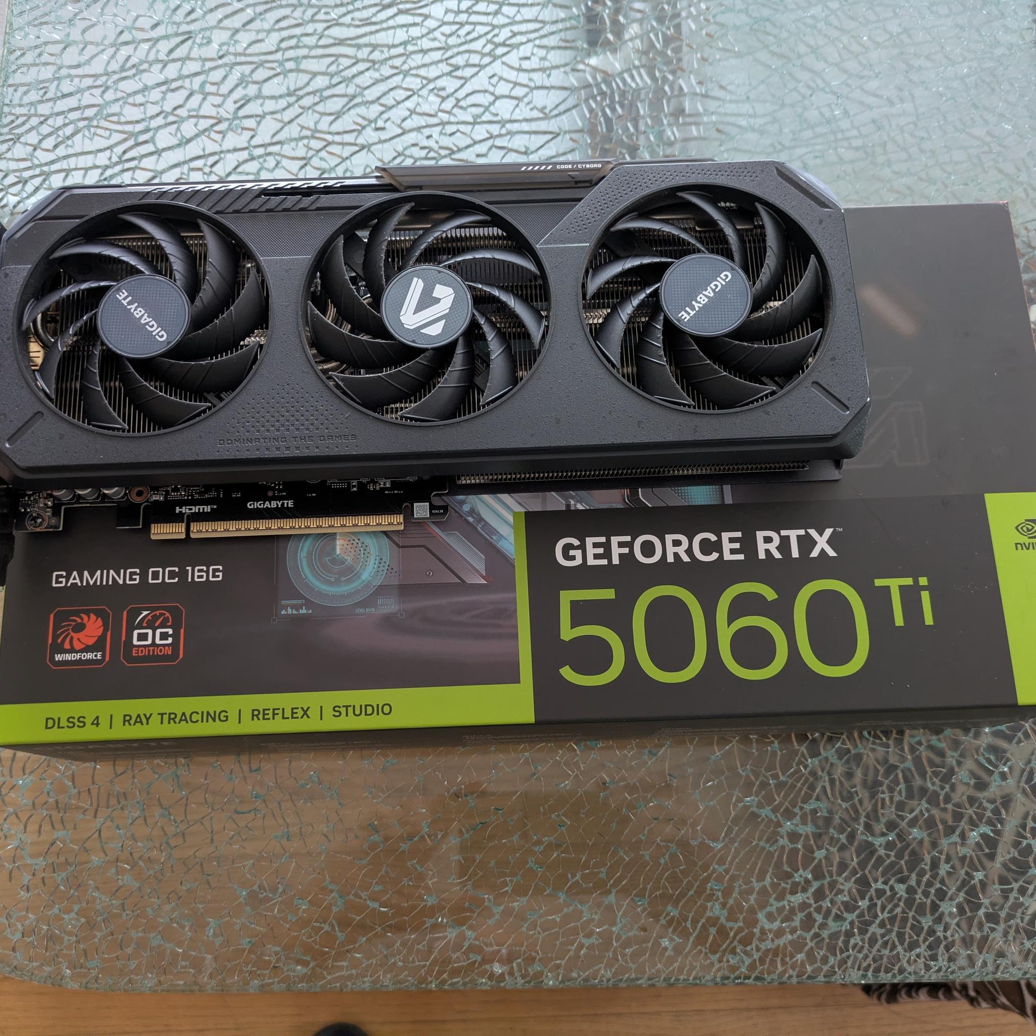GIGABYTE RTX 5060 Ti Gaming OC 16GB
