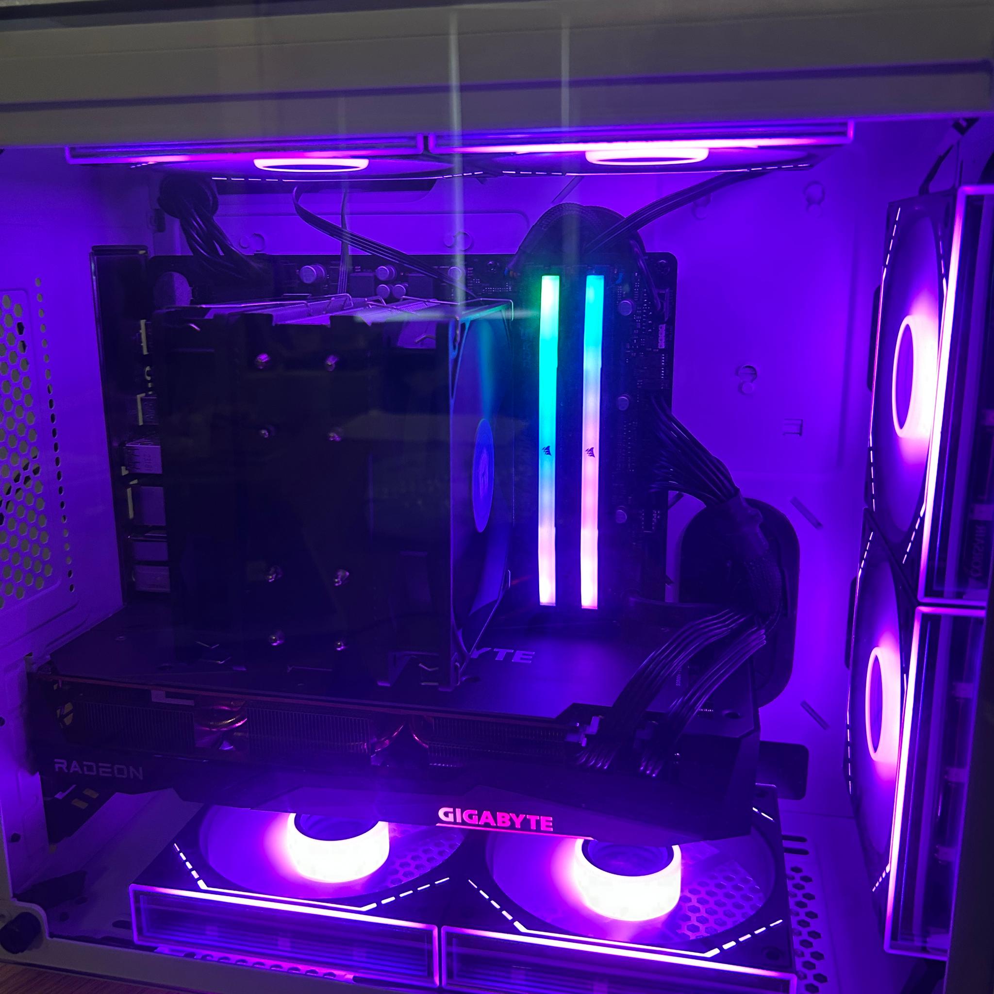 Ryzen 7600, 32gb Ddr5, RX 6750xt 1440p Gaming PC