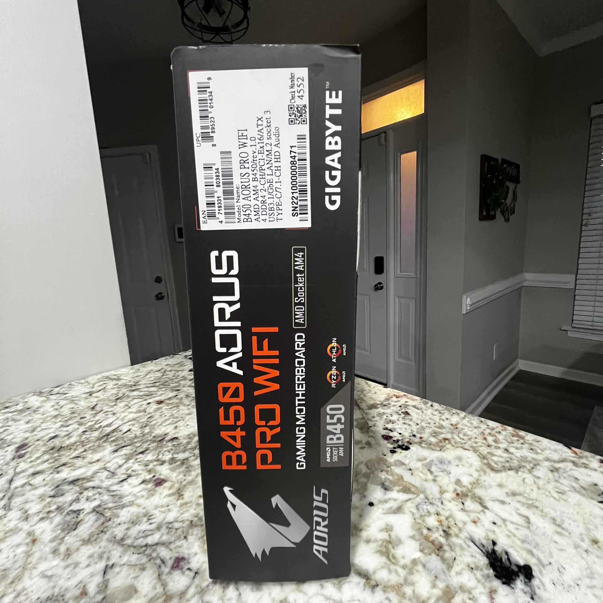 Gigabyte B450 AORUS ELITE ATX AM4 Motherboard