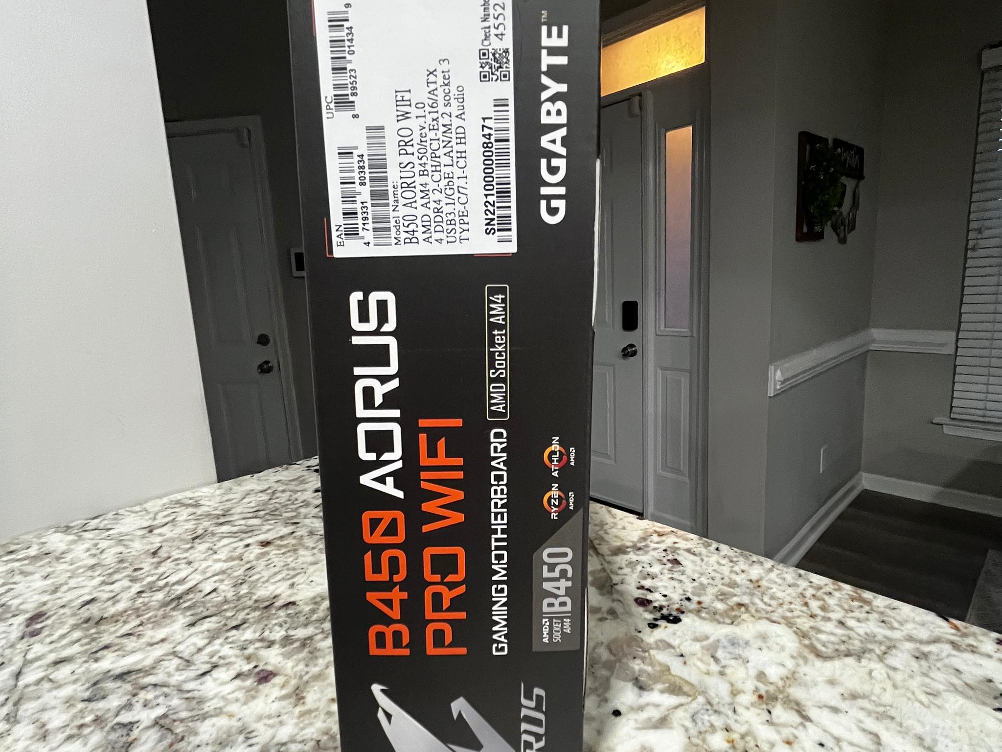 Gigabyte B450 AORUS ELITE ATX AM4 Motherboard