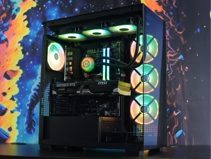 Nvidia 5070 ti  Gaming PC | Ryzen 7 9800x3D|32GB Ram|2TB SSD NVME|Wifi|BT|