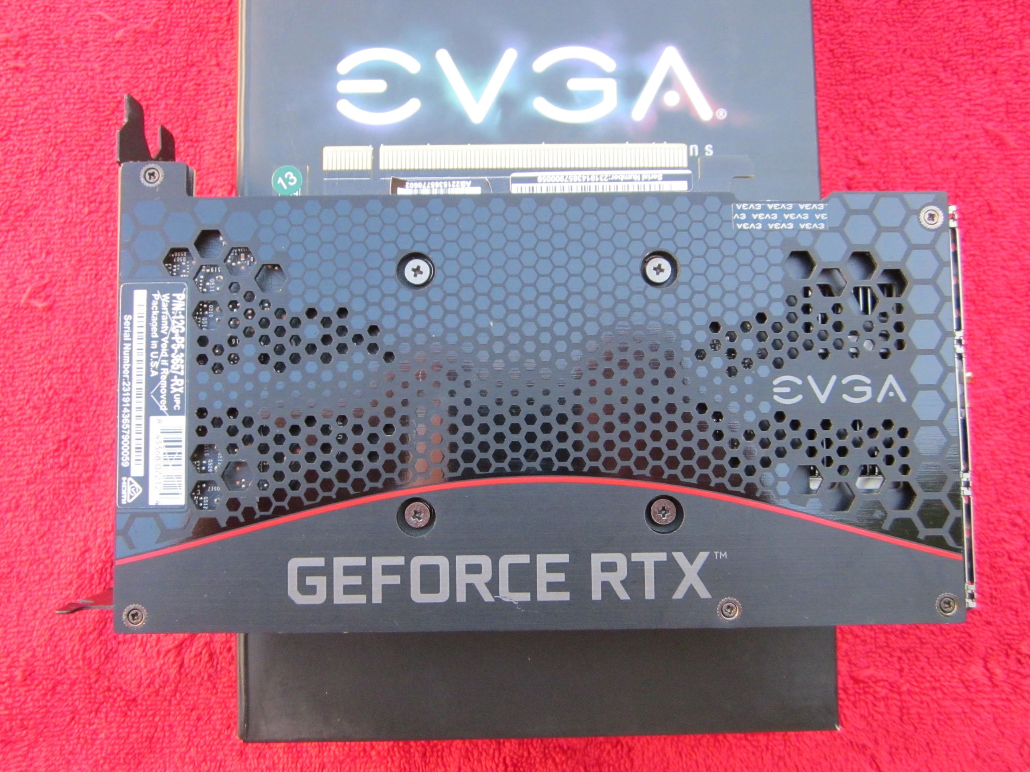 EVGA GeForce RTX 3060 XC GAMING, 12GB GDDR6, Metal Backplate, 12G-P5-3657-RX