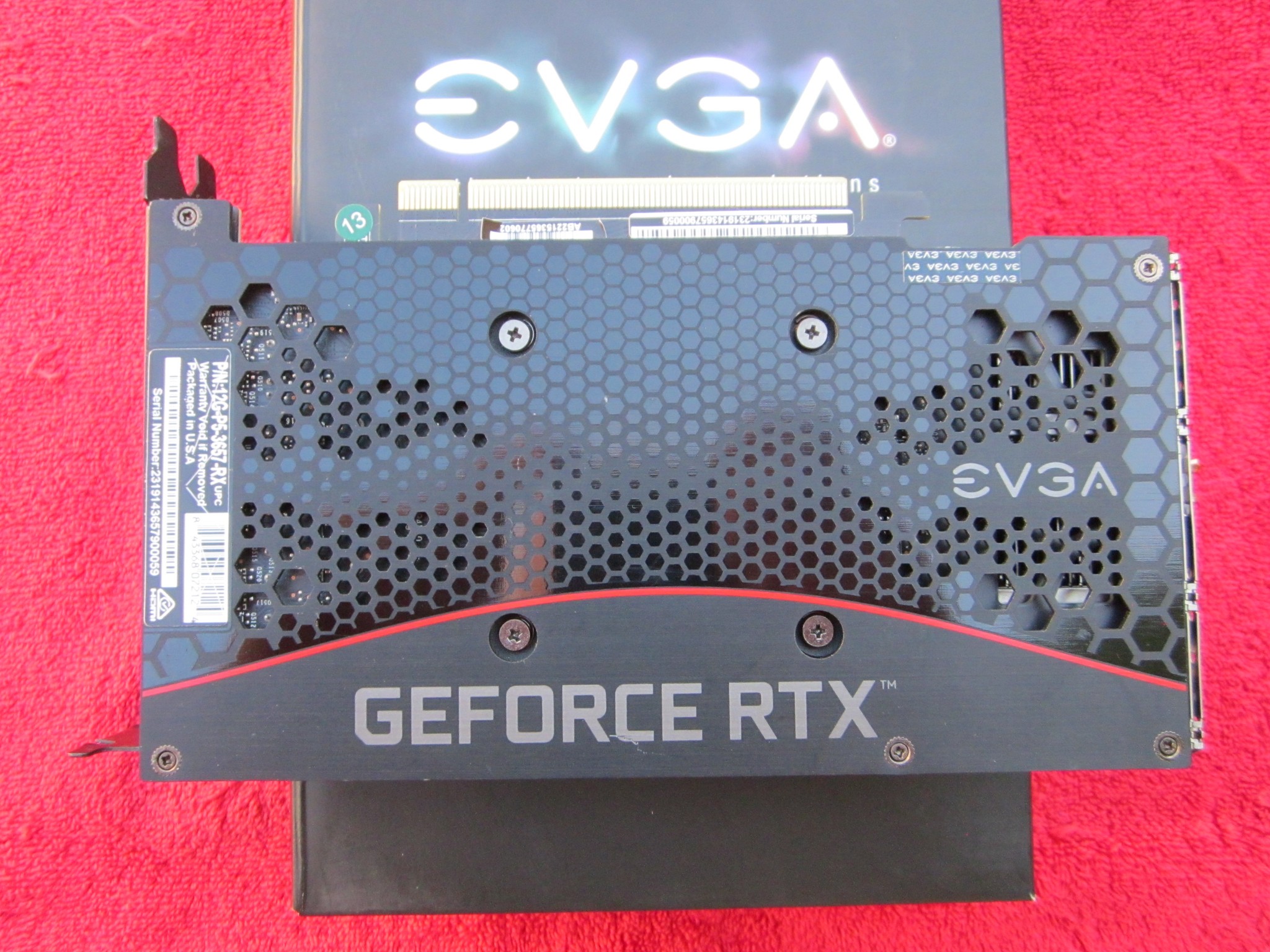 EVGA GeForce RTX 3060 XC GAMING, 12GB GDDR6, Metal Backplate, 12G-P5-3657-RX