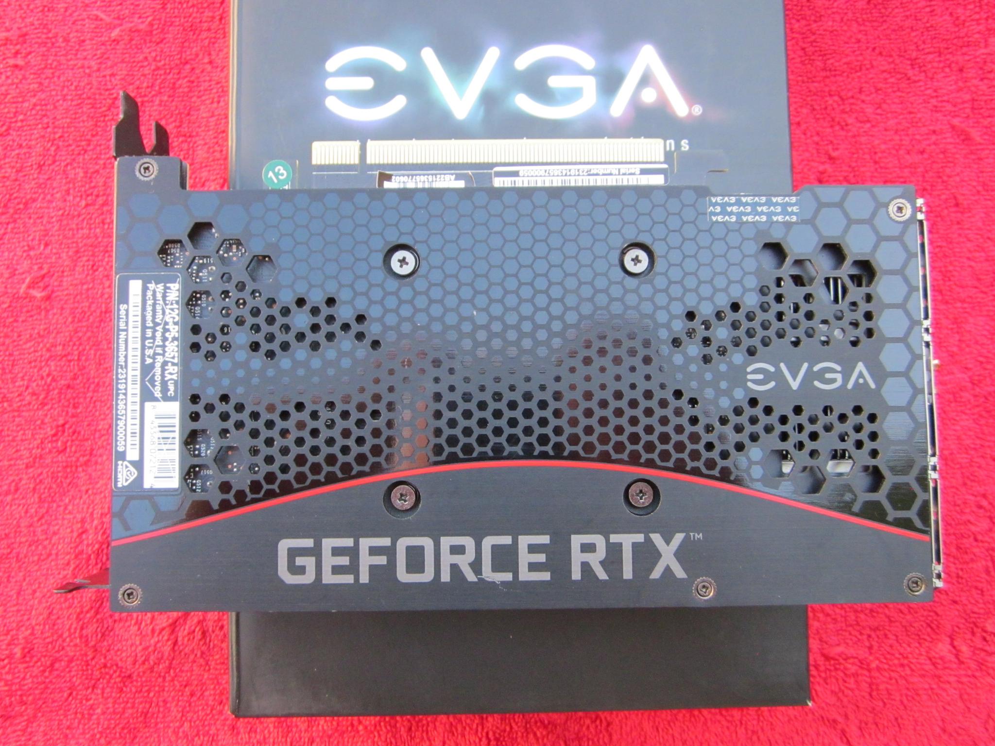 EVGA GeForce RTX 3060 XC GAMING, 12GB GDDR6, Metal Backplate, 12G-P5-3657-RX