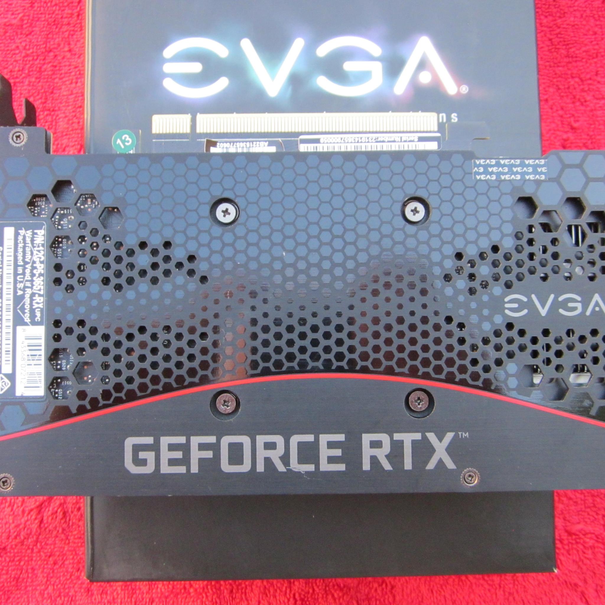 EVGA GeForce RTX 3060 XC GAMING, 12GB GDDR6, Metal Backplate, 12G-P5-3657-RX