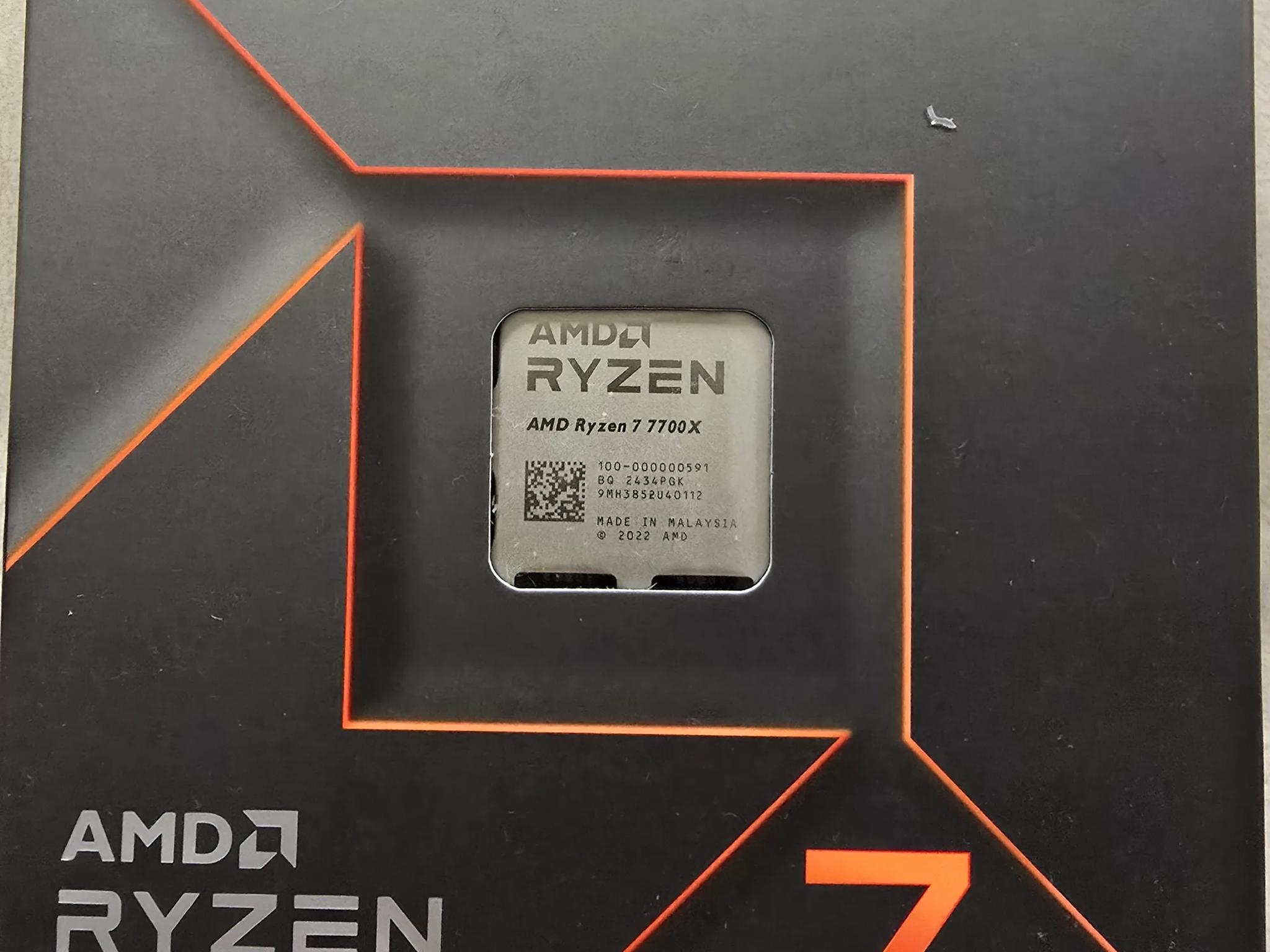 AMD RYZEN 7700X UNOPENED