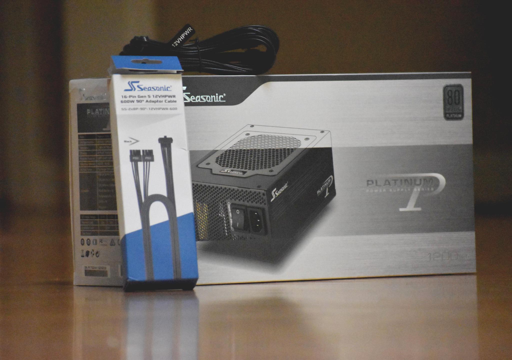 SeaSonic Platinum 1200W, 80 Plus Platinum Fully Modular Power Supply