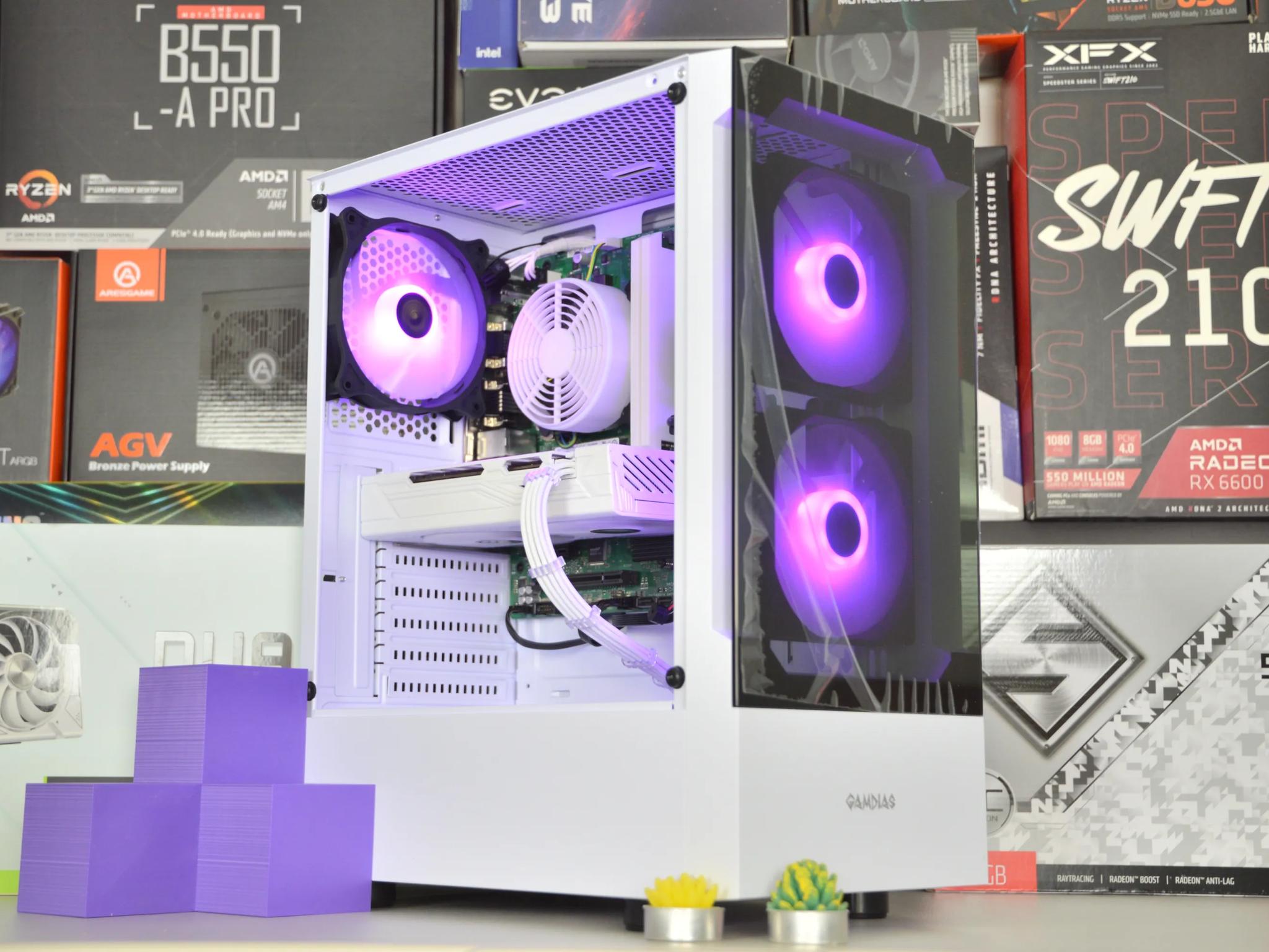 🟣⚪| RX 580 8GB | INTEL i5 8400 | 16GB DDR4 RAM | 512GB NVME SSD | Royal Snow 2.0 |