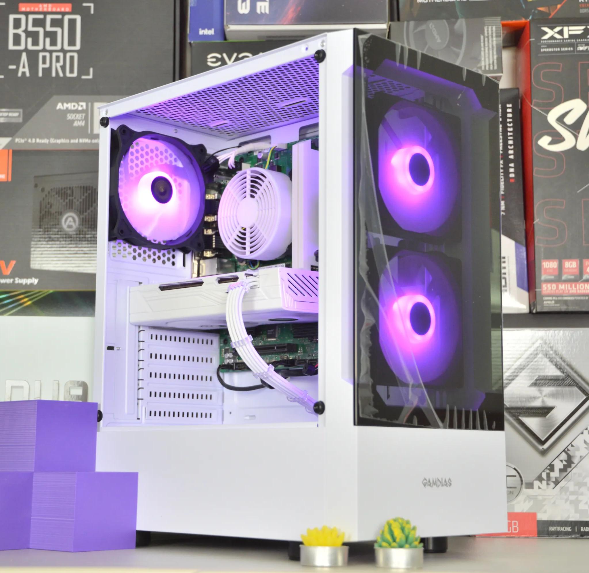 🟣⚪| RX 580 8GB | INTEL i5 8400 | 16GB DDR4 RAM | 512GB NVME SSD | Royal Snow 2.0 |