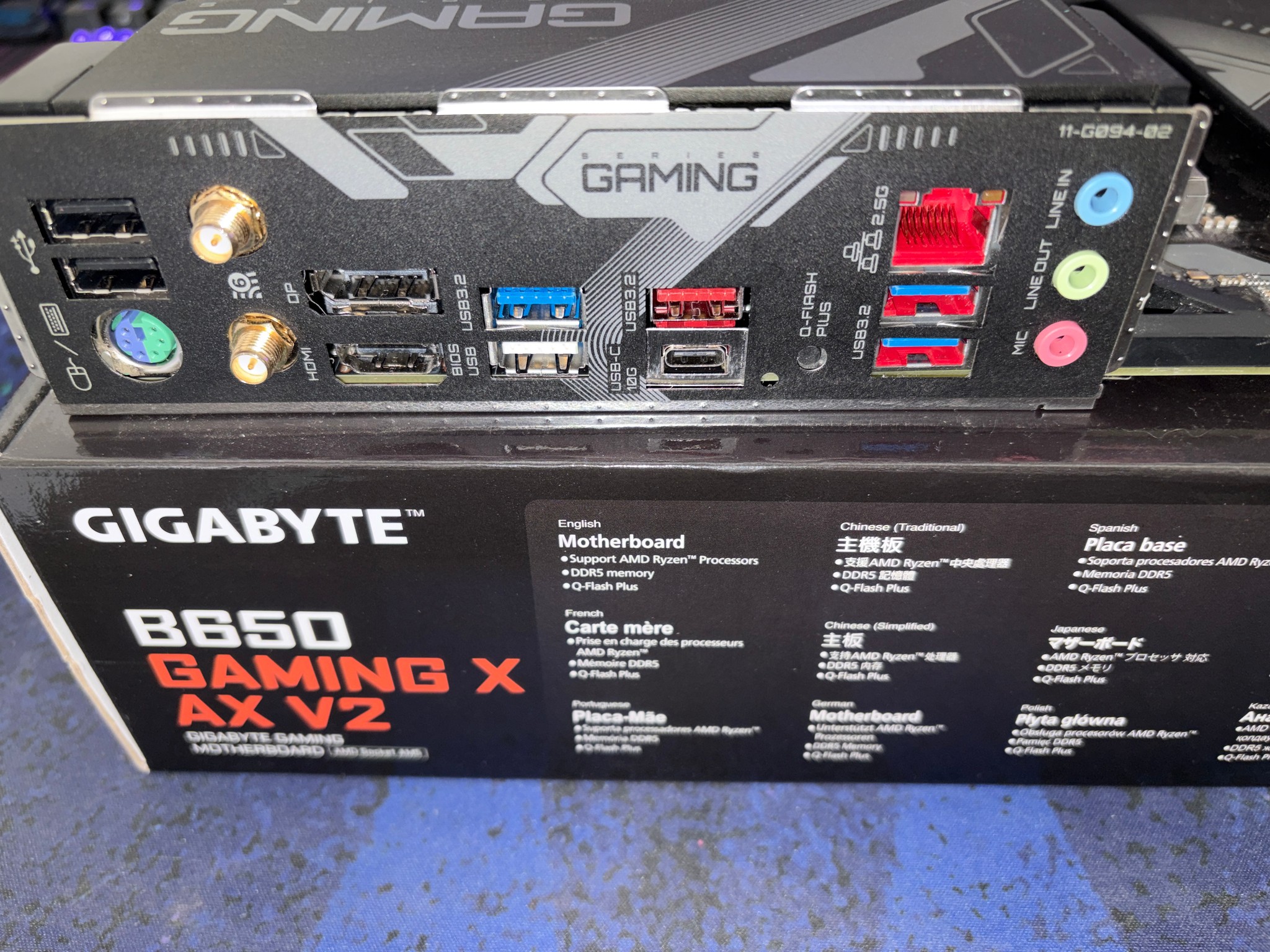 Ryzen 5 9600X + Gigabyte B650 Gaming X AX V2