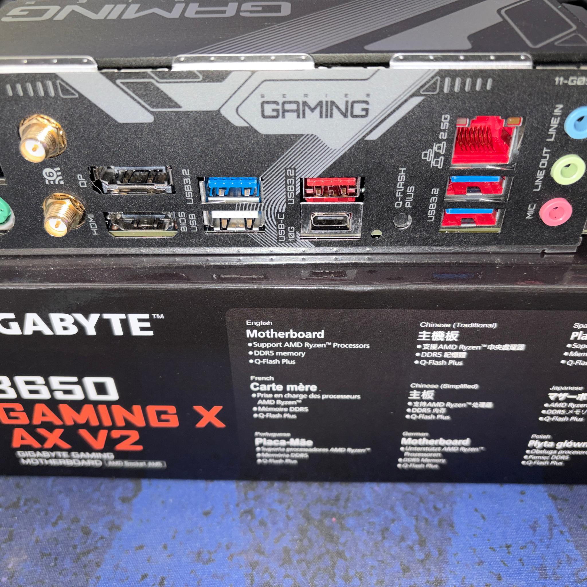 Ryzen 5 9600X + Gigabyte B650 Gaming X AX V2
