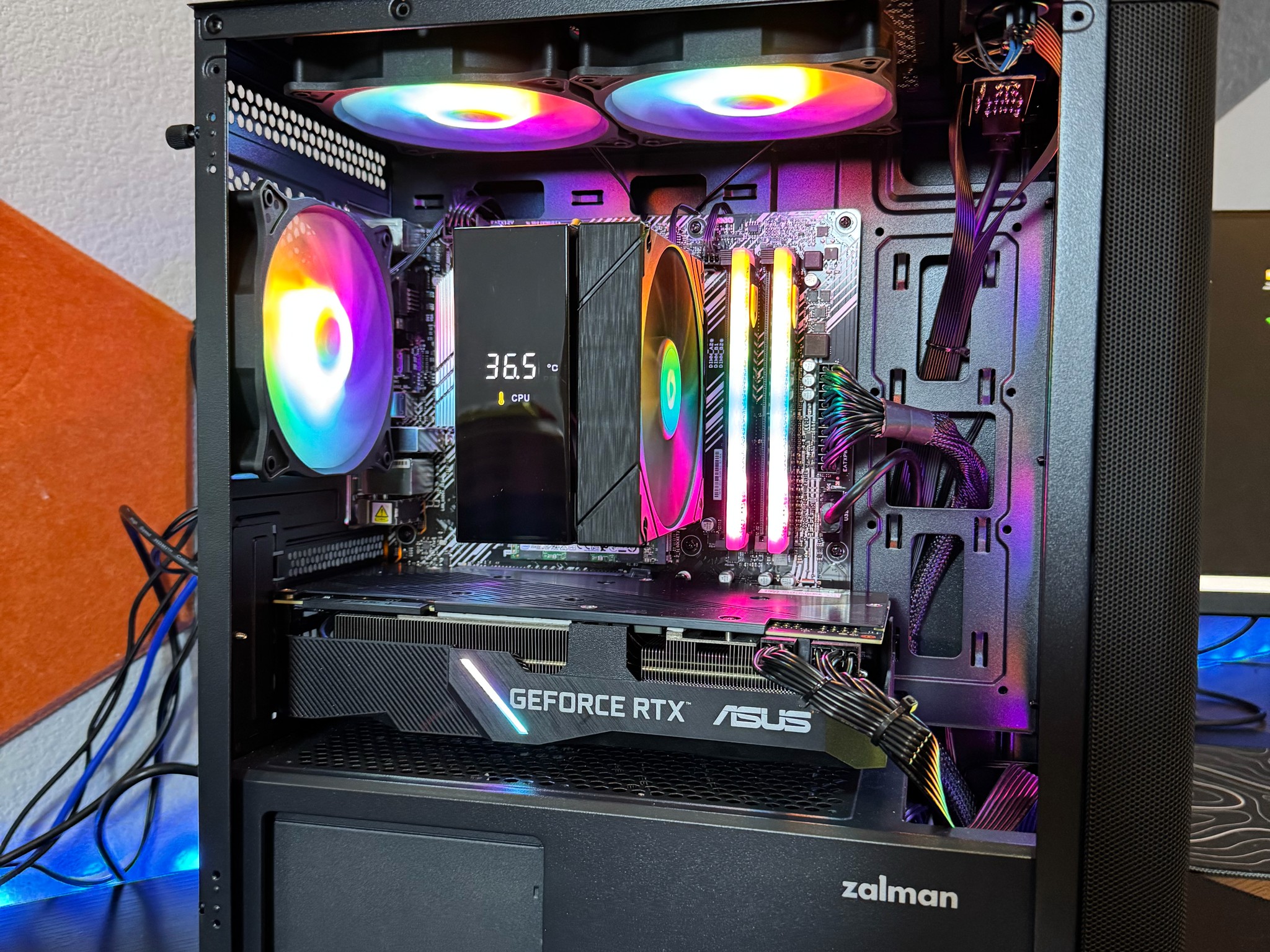 Ryzen 5 5500 + RTX 2080 Super Gaming PC Build