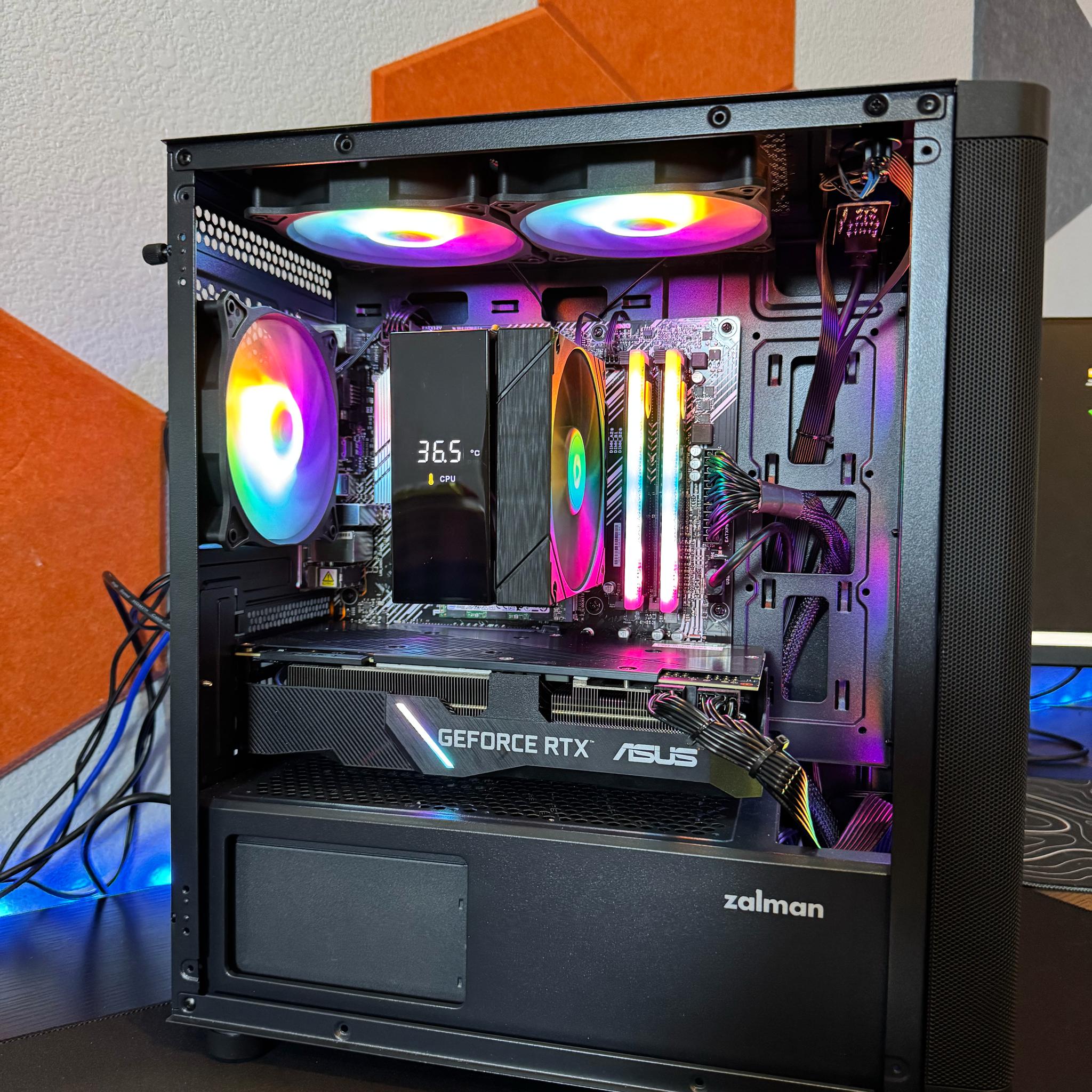 Ryzen 5 5500 + RTX 2080 Super Gaming PC Build