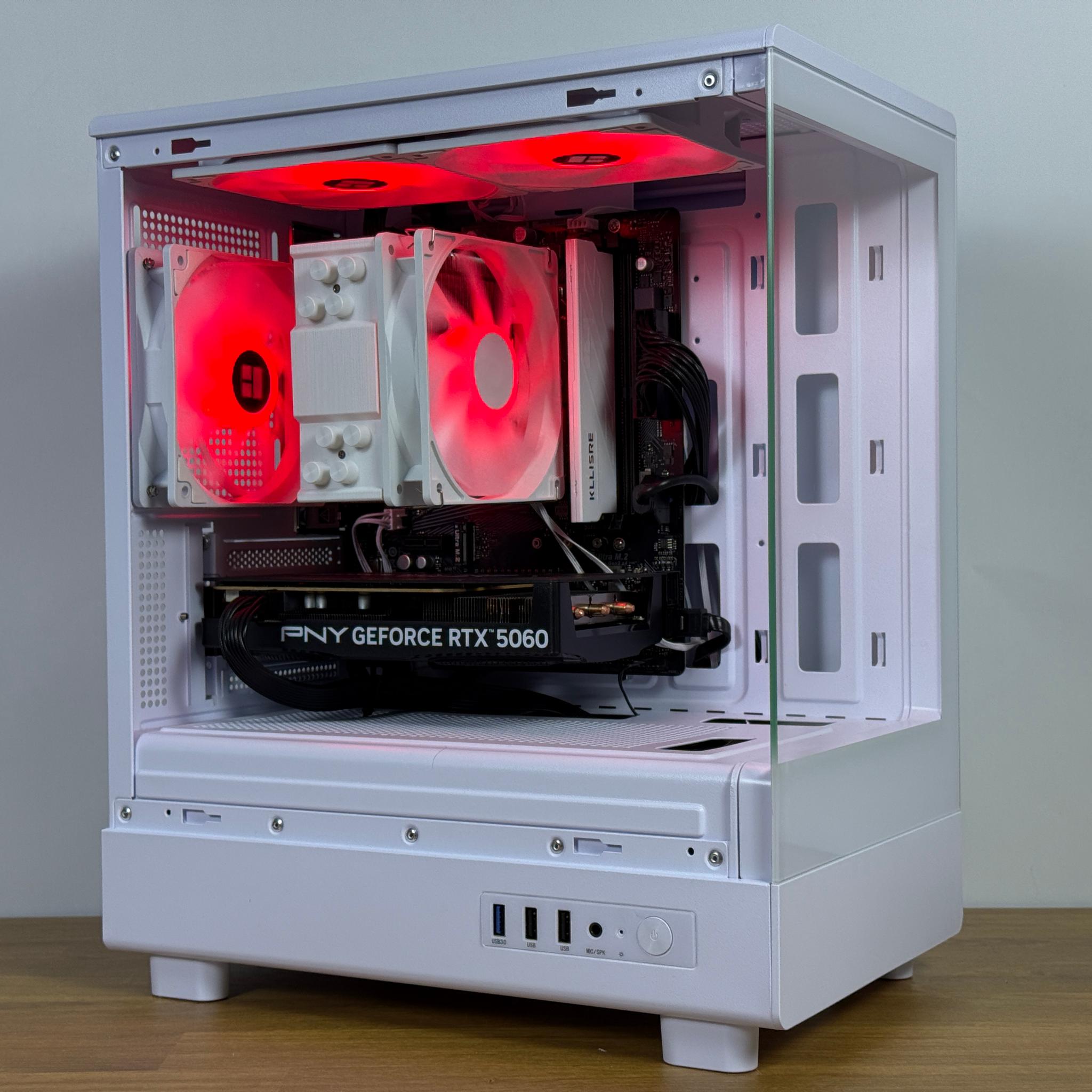 RTX 5060 // Ryzen 5 5500 Custom Gaming PC || 16GB RAM, 800GB SSD