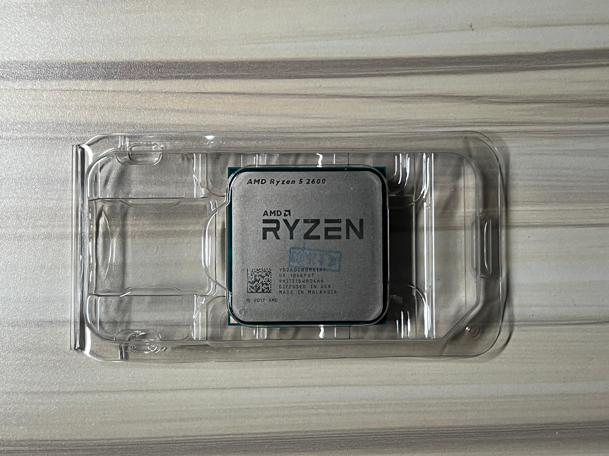 AMD Ryzen 5 2600 **Tested Working**