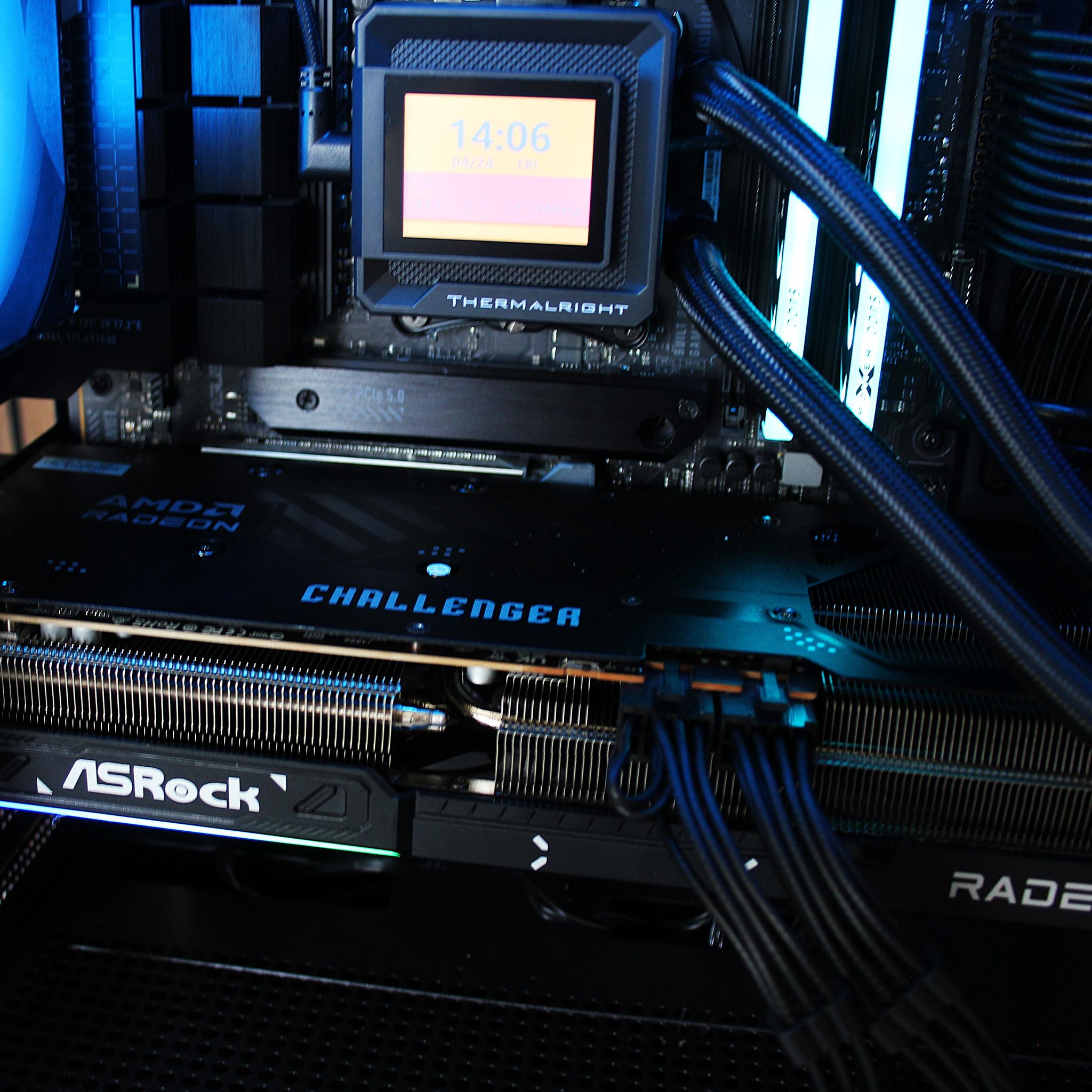 ❄️4K Gaming PC ❄️| RX 9070 16GB💻| DDR5 | LCD | 32GB RAM | WiFi/BT | Windows 11 | 1TB NVME