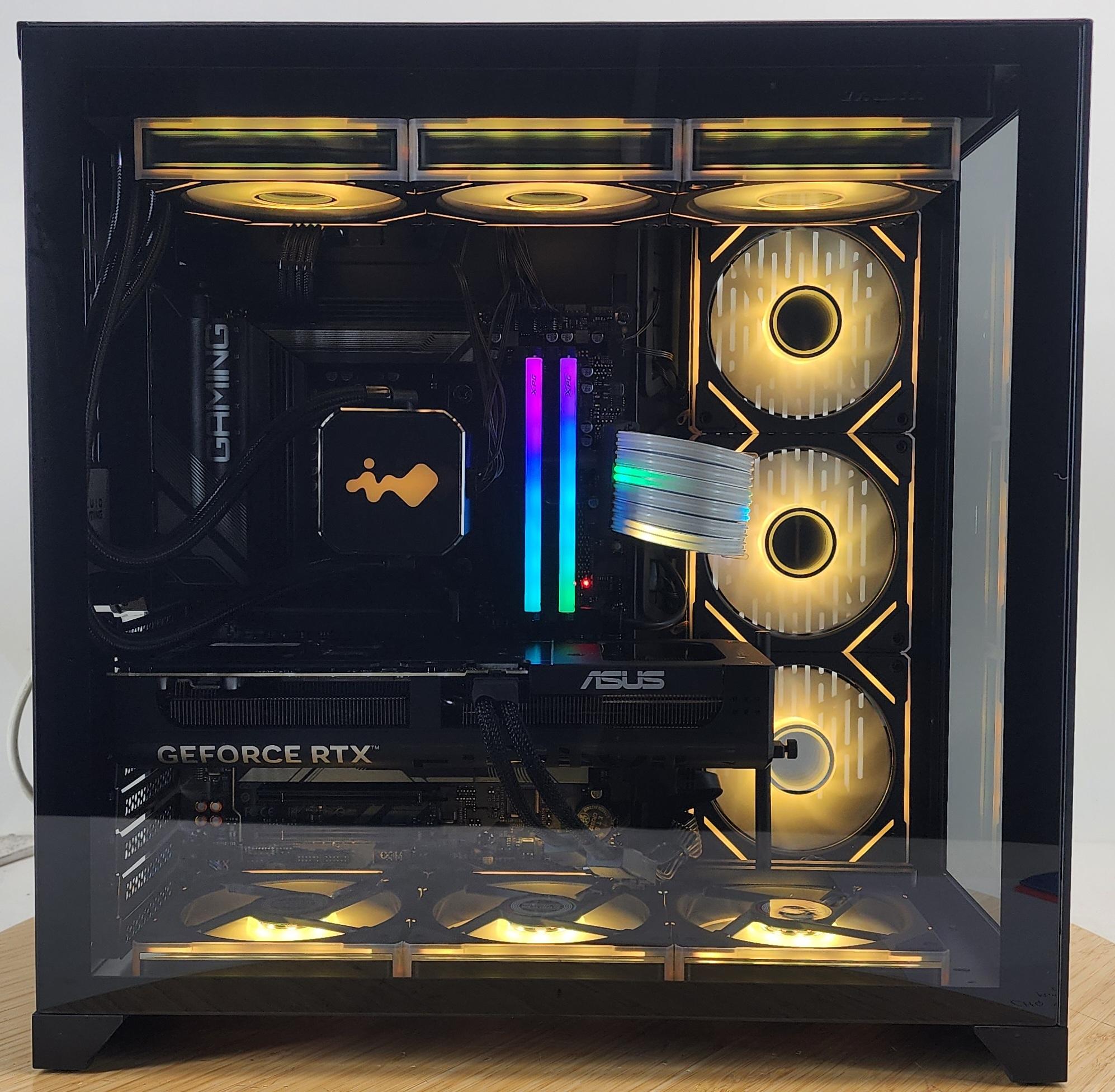 Gaming PC Ryzen 7 7700 32GB RAM 1TB SSD RTX 5070 12GB Windows 11 Computer