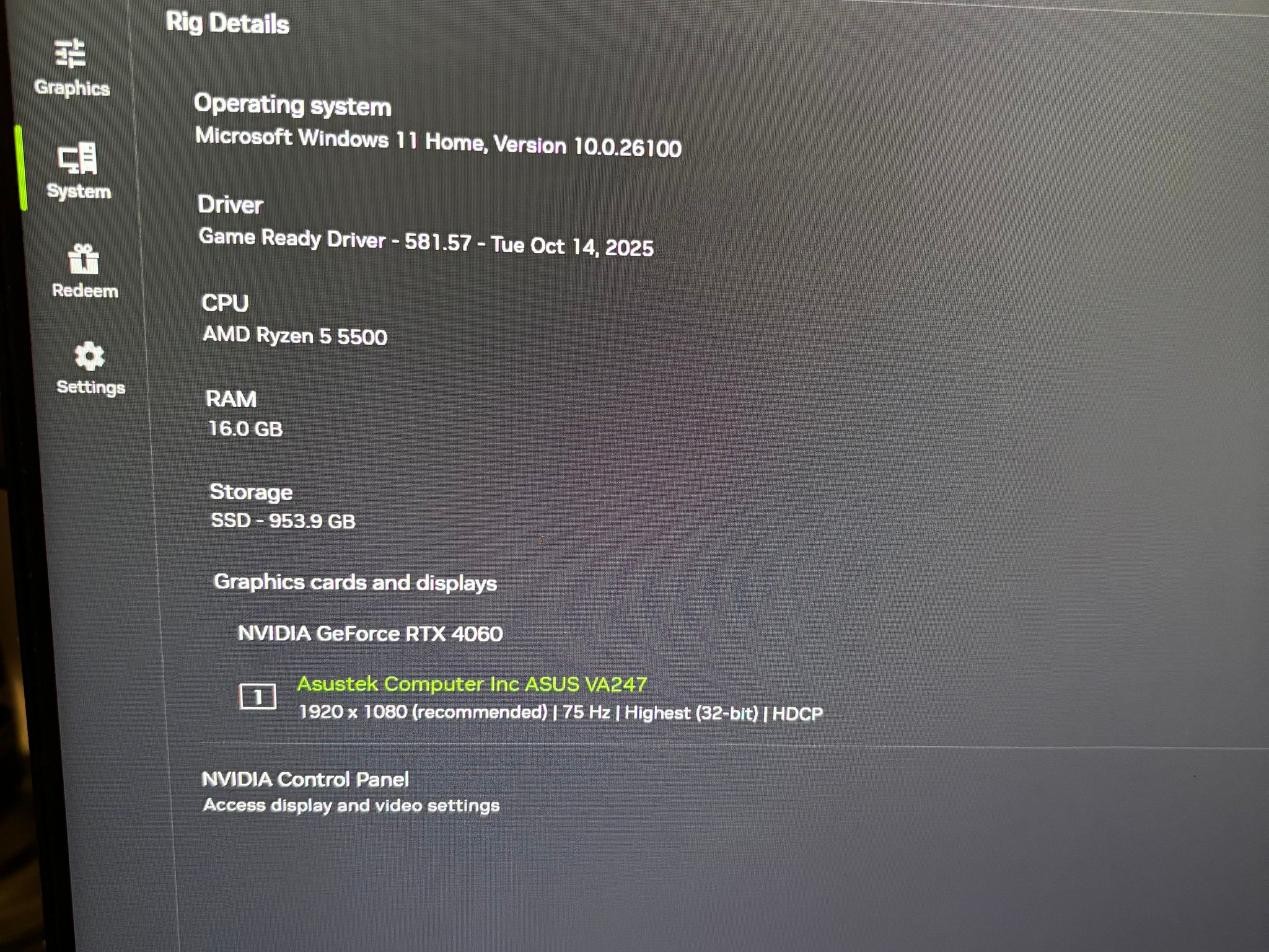 Gaming PC| Nvidia RTX 4060| Ryzen 5 5500| 1TB M.2| 16GB Ram| Plug And Play Ready