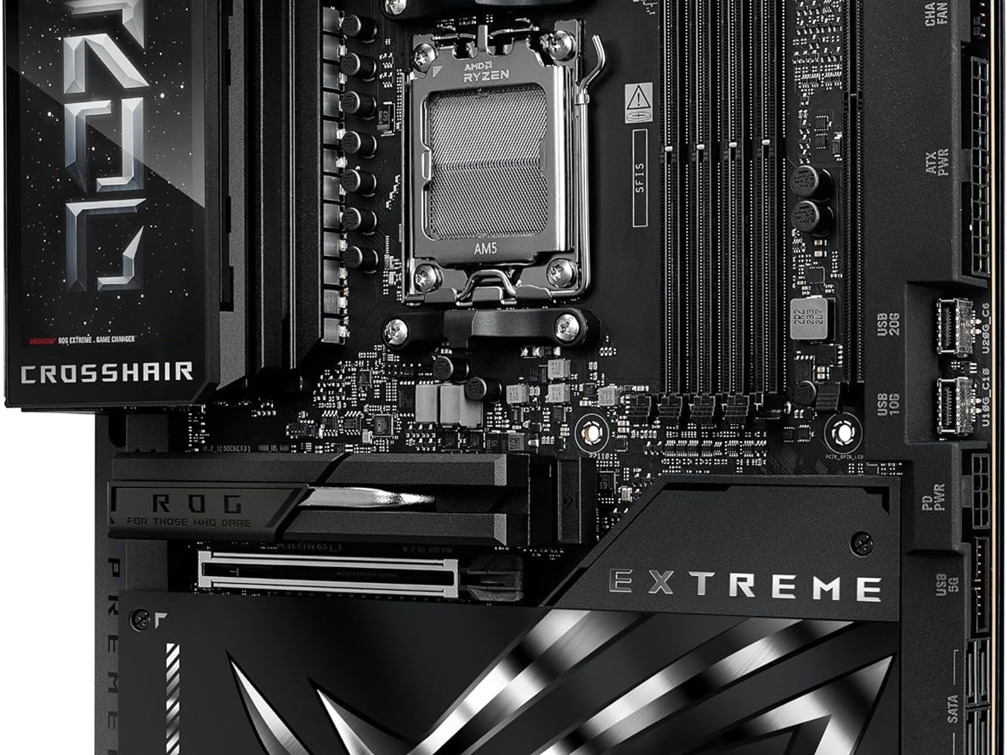 ASUS ROG CROSSHAIR X870E EXTREME AMD X870E AM5 DDR5 E-ATX Desktop Motherboard